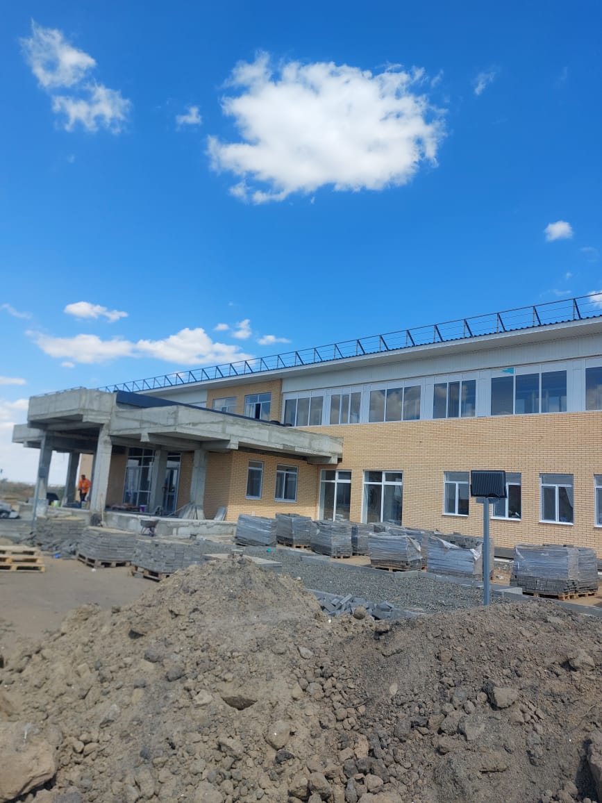 В Курмангазинском районе возводятся четыре новых объекта культуры