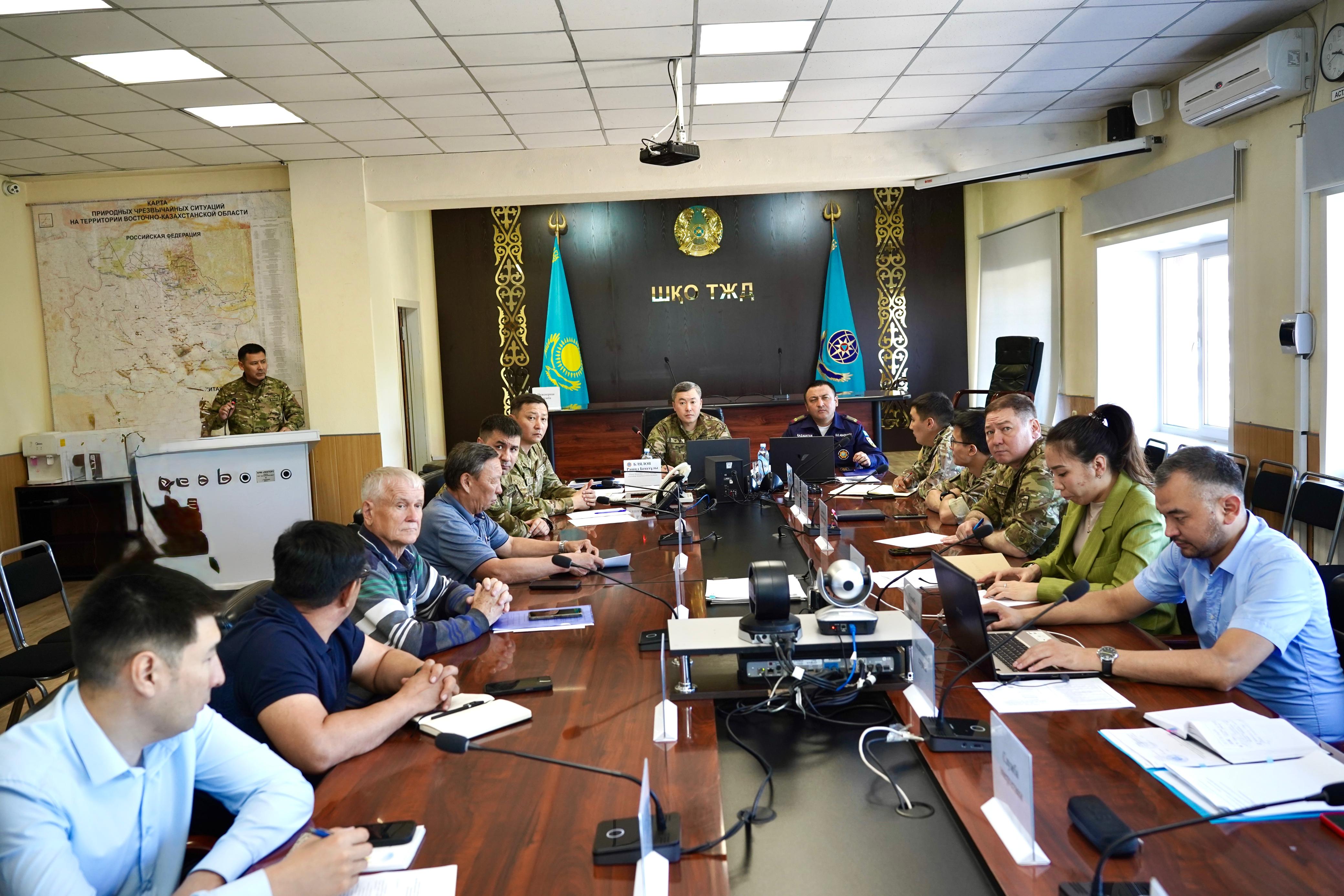 ШҚО-да «Өрт-2025» республикалық командалық-штабтық оқу-жаттығулары басталды