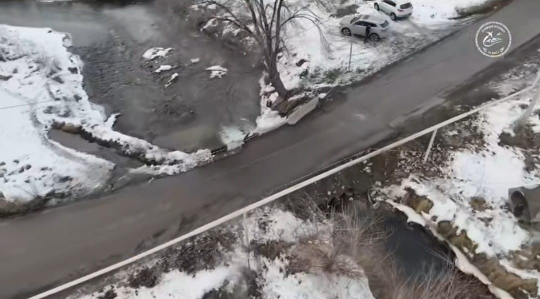 Әлмерек шағын ауданындағы көпірді қайта жаңарту жұмыстары аяқталды