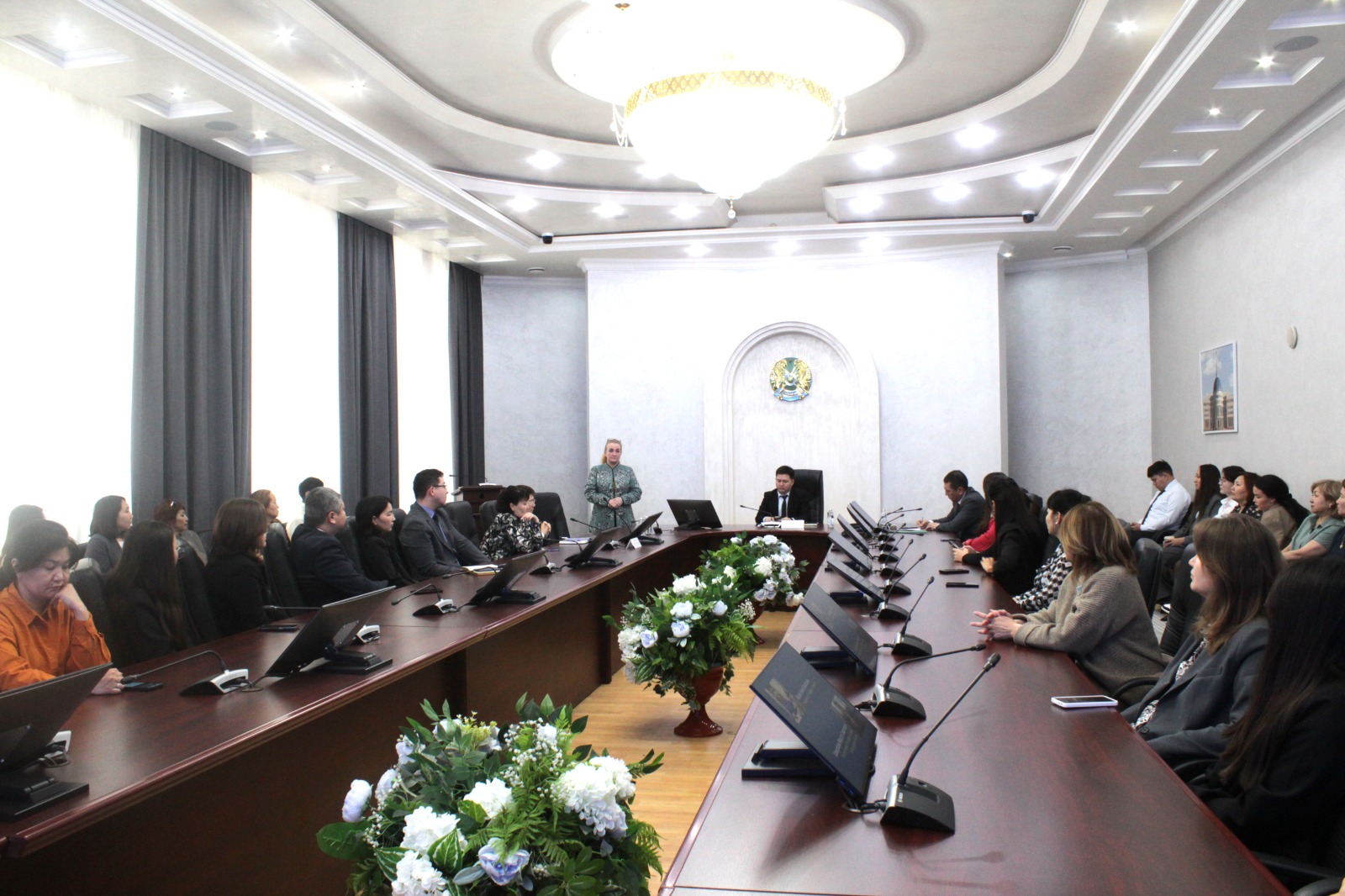 «Мемлекеттік органдарда әйелдердің құқықтарын қорғау және зорлық-зомбылықтың алдын алу» семинары