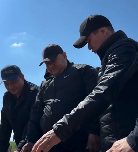 Аудан әкімінің жұмыс сапары
