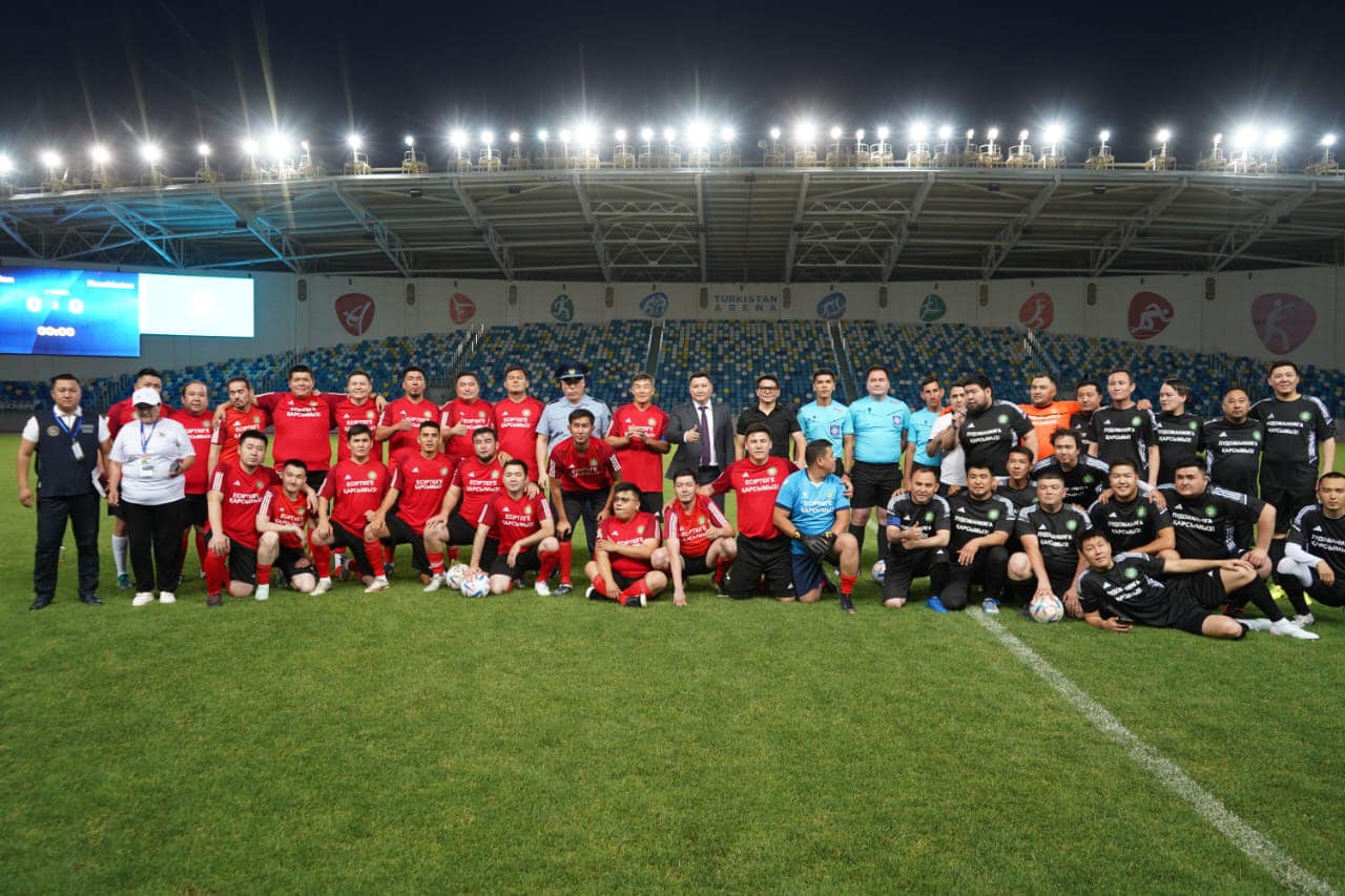 ТҮРКІСТАН: «SHOW MATCH» ФУТБОЛ ОЙЫНЫНДА «TURKISTAN» КОМАНДАСЫ ЖЕҢІСКЕ ЖЕТТІ