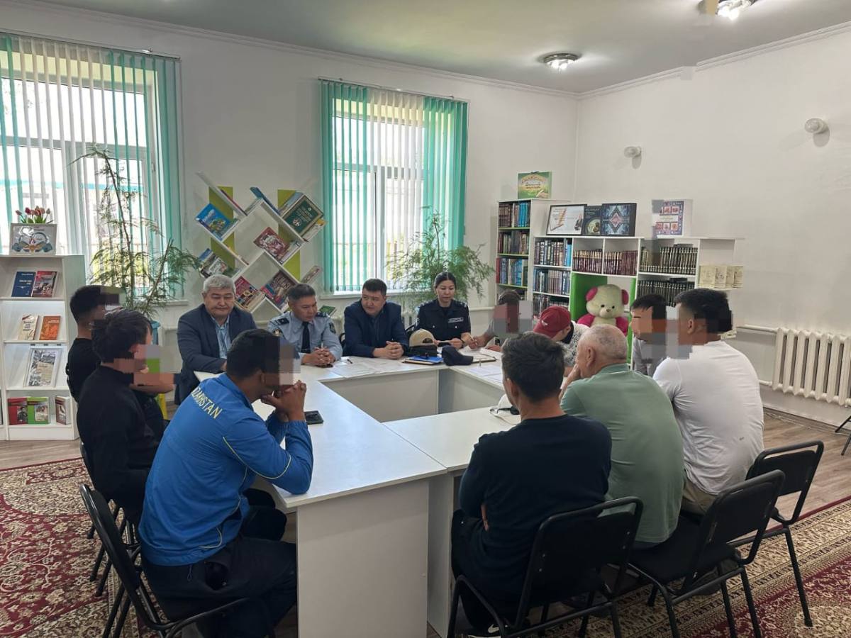 Абай облысында сотталғандарға заңгерлік кеңестер берілді