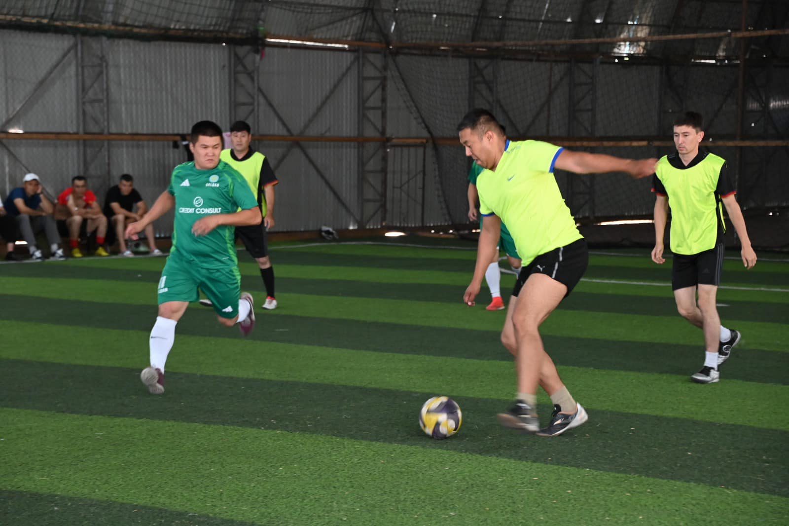 ТҮРКІСТАН ГАРНИЗОНЫ БАСТЫҒЫНЫҢ КУБОГЫ ҮШІН КІШІ ФУТБОЛДАН АЛҒАШҚЫ ЖАРЫС ӨТТІ