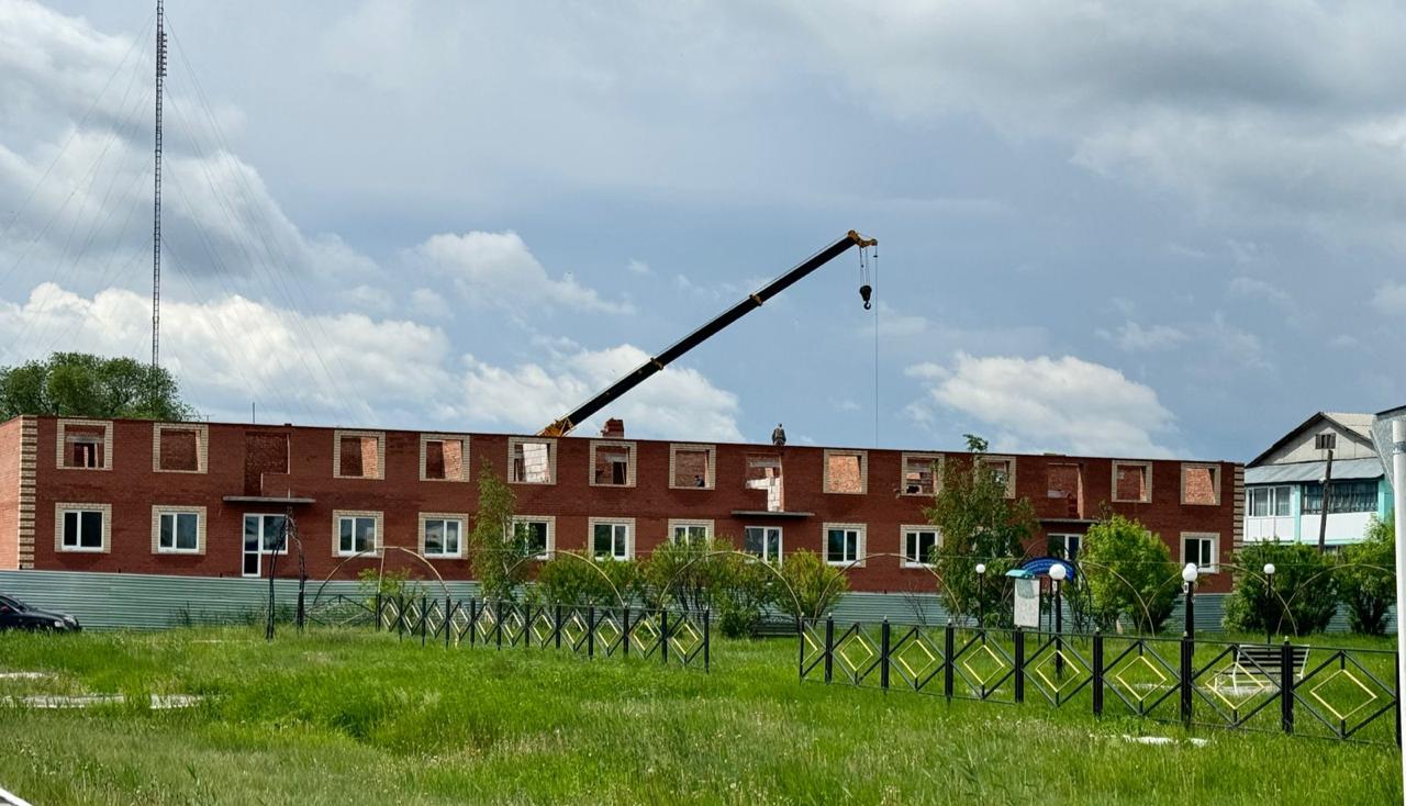 "Жаңа баспана — жаңа серпін: Ұзынкөлде 18 пәтерлі үйдің құрылысы жүріп жатыр"