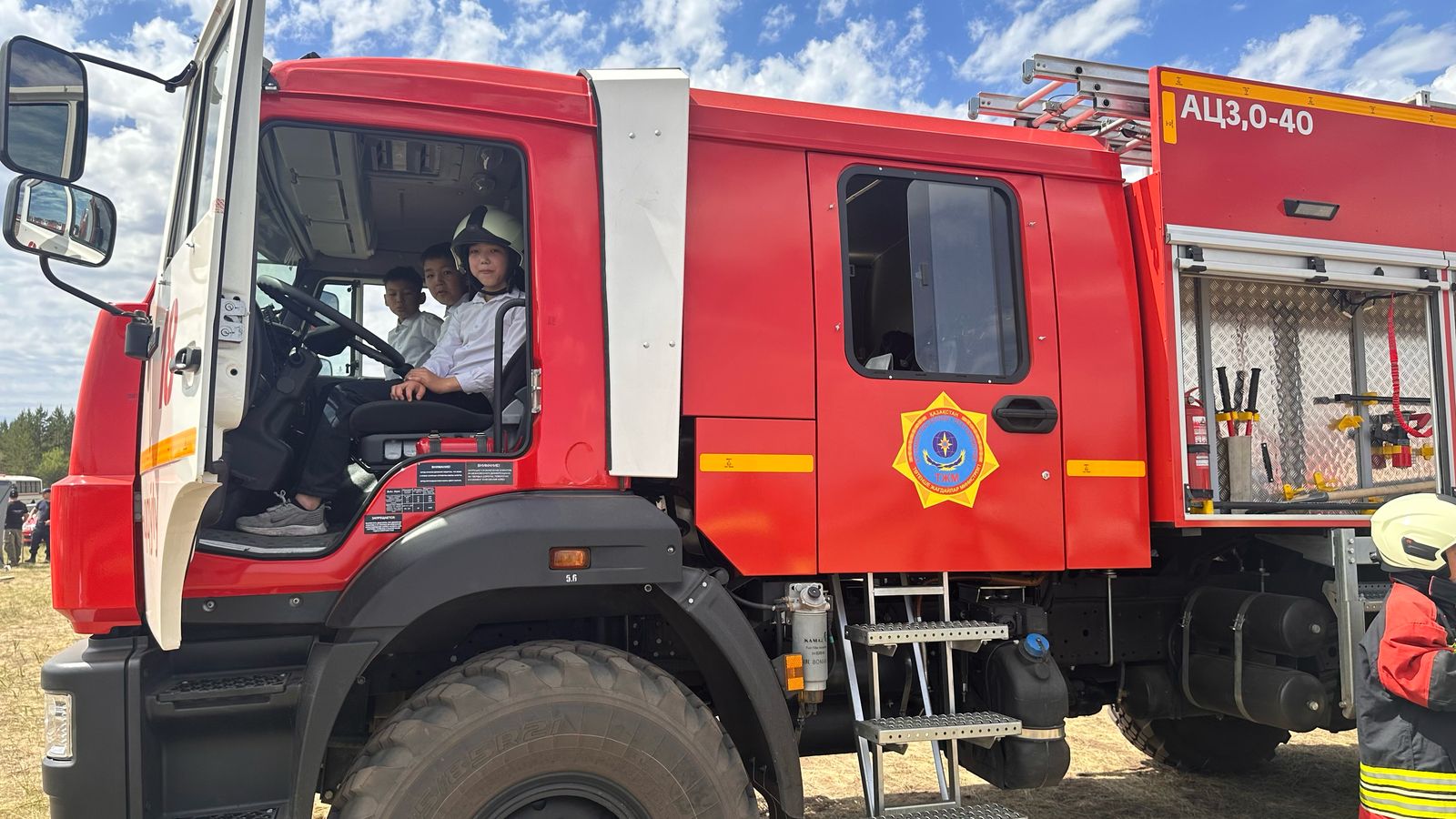«Өрт-2025» РКШОЖ балалар көзімен