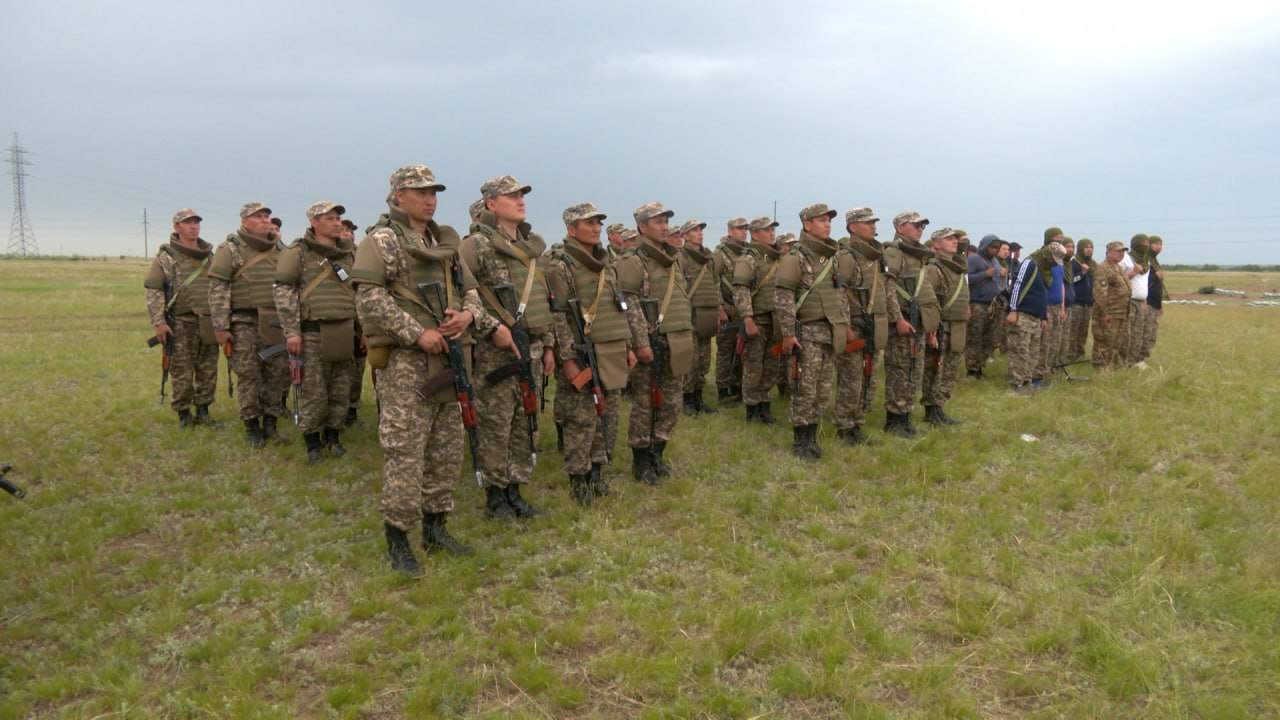 Участники сборов военнообязанных в Астане отразили нападение на важный объект