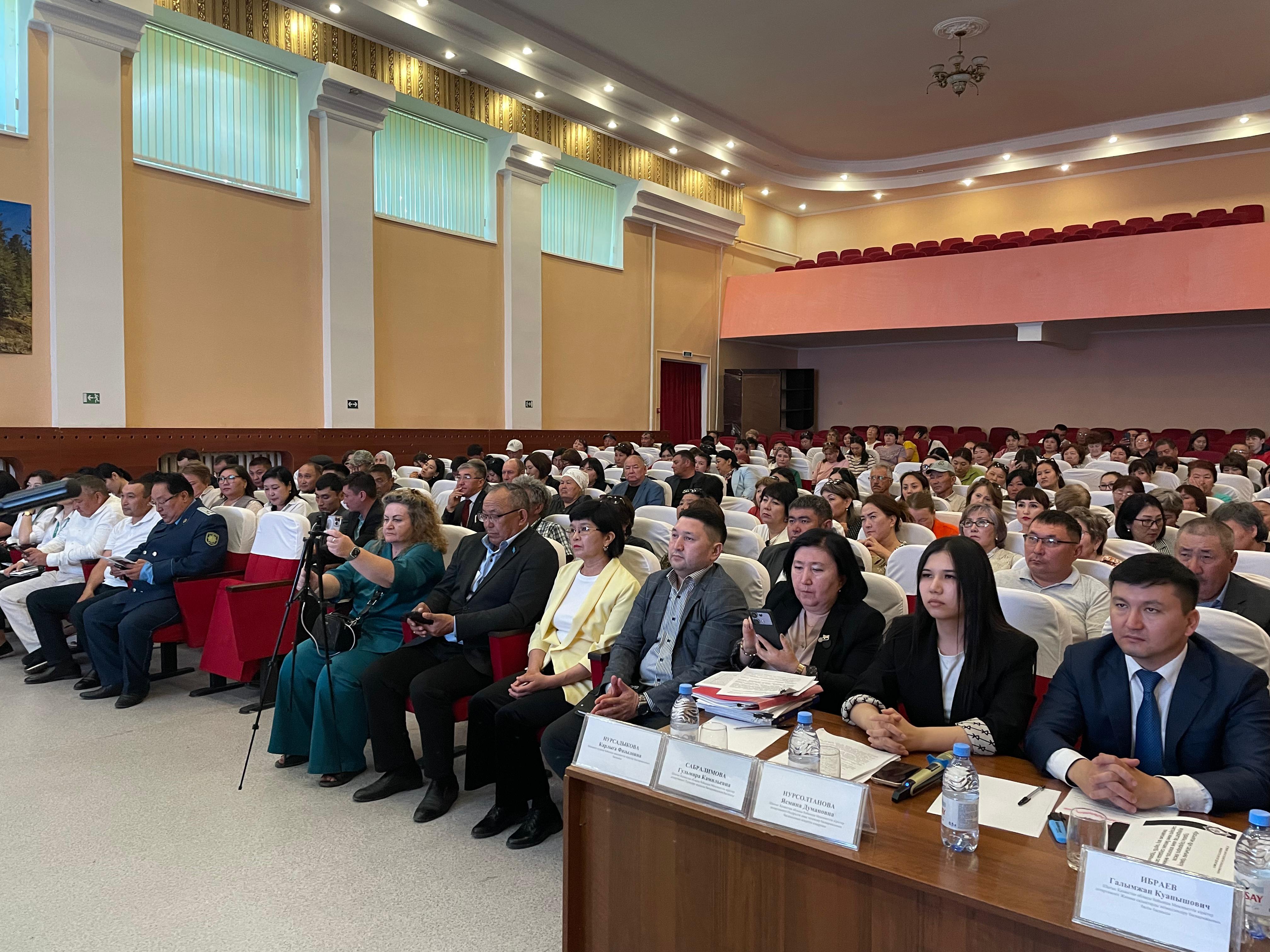 Мемлекеттік кірістер департаменті Марқакөл ауданында көшпелі семинар өткізді