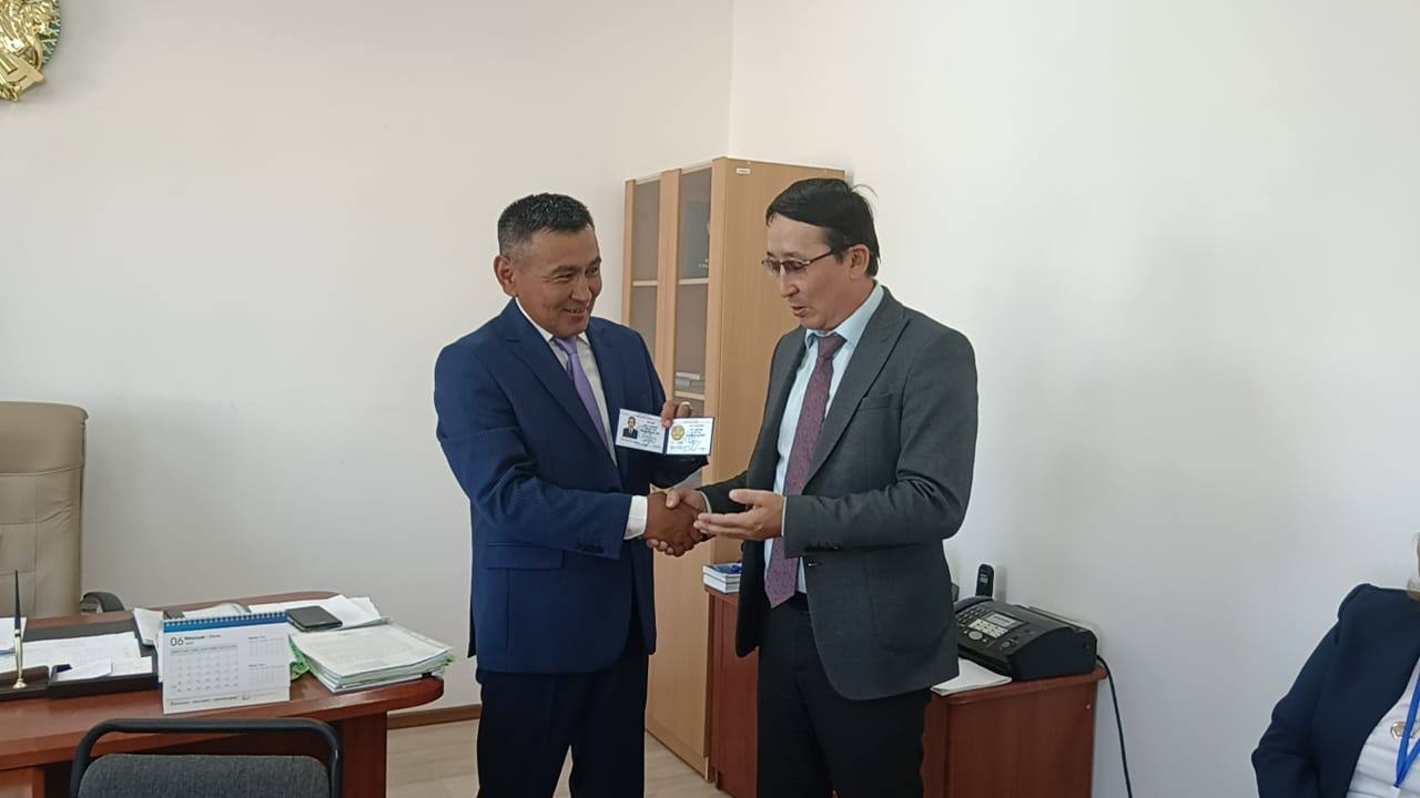 Алғабас ауылдық округінің әкімі болып Құсайынов Төлеген қайта тағайындалды.