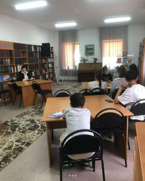Оқушылармен кездесу өтті