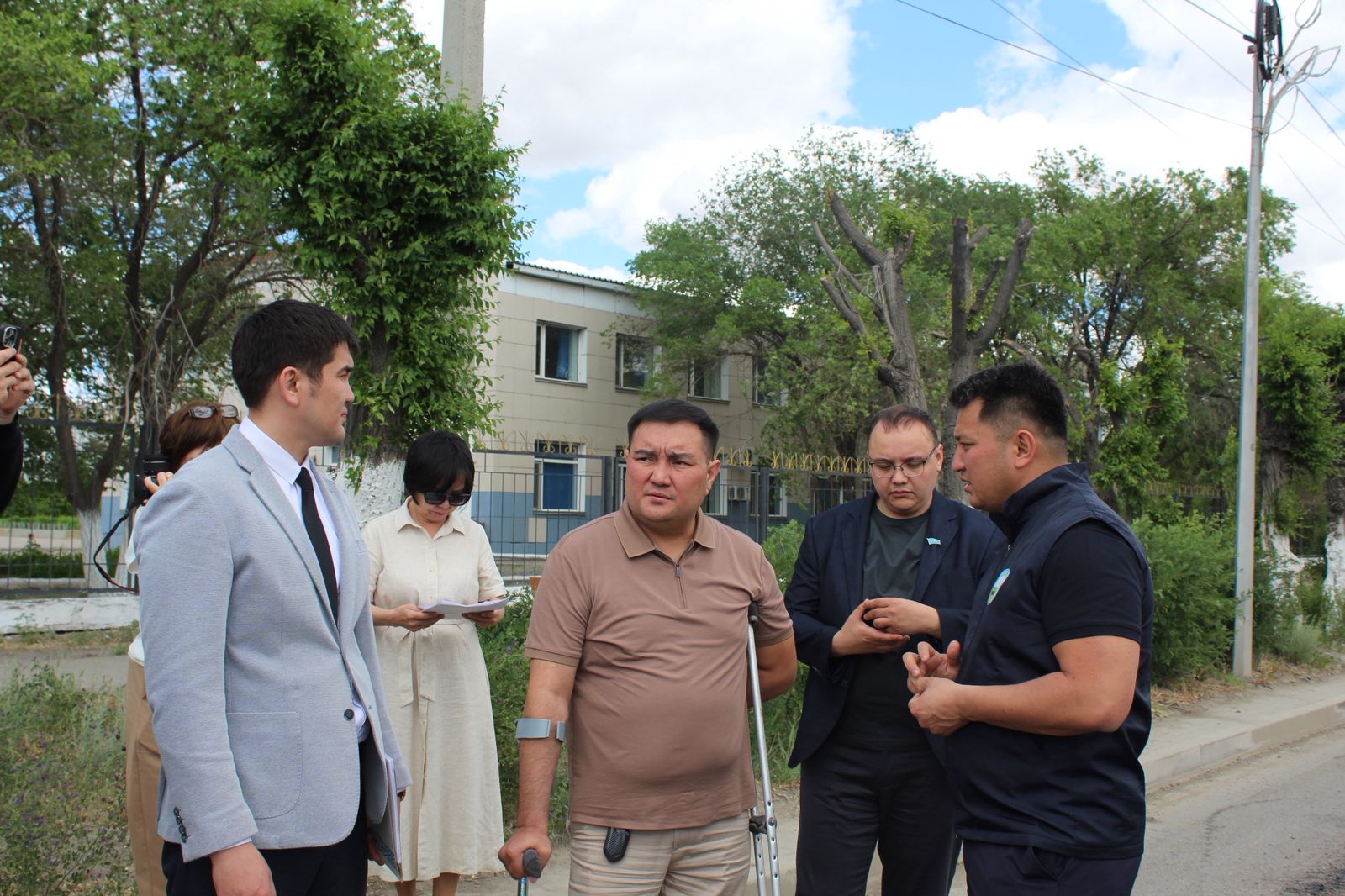 Қалалық мәслихат депутаттары ағымдағы жол жөндеу жұмыстарының барысымен танысына бақылау жүргізді