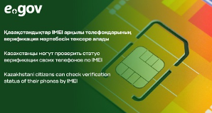 Казахстанцы могут проверить статус верификации своих телефонов по IMEI