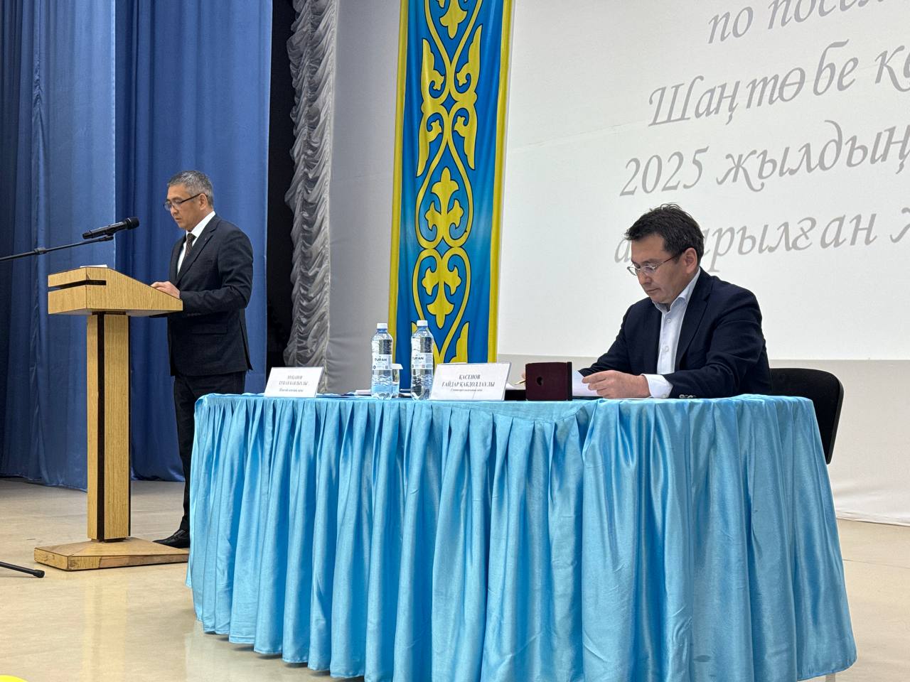 23 мамыр  күні Шаңтөбе кентінің тұрғындарымен кездесу өтті.