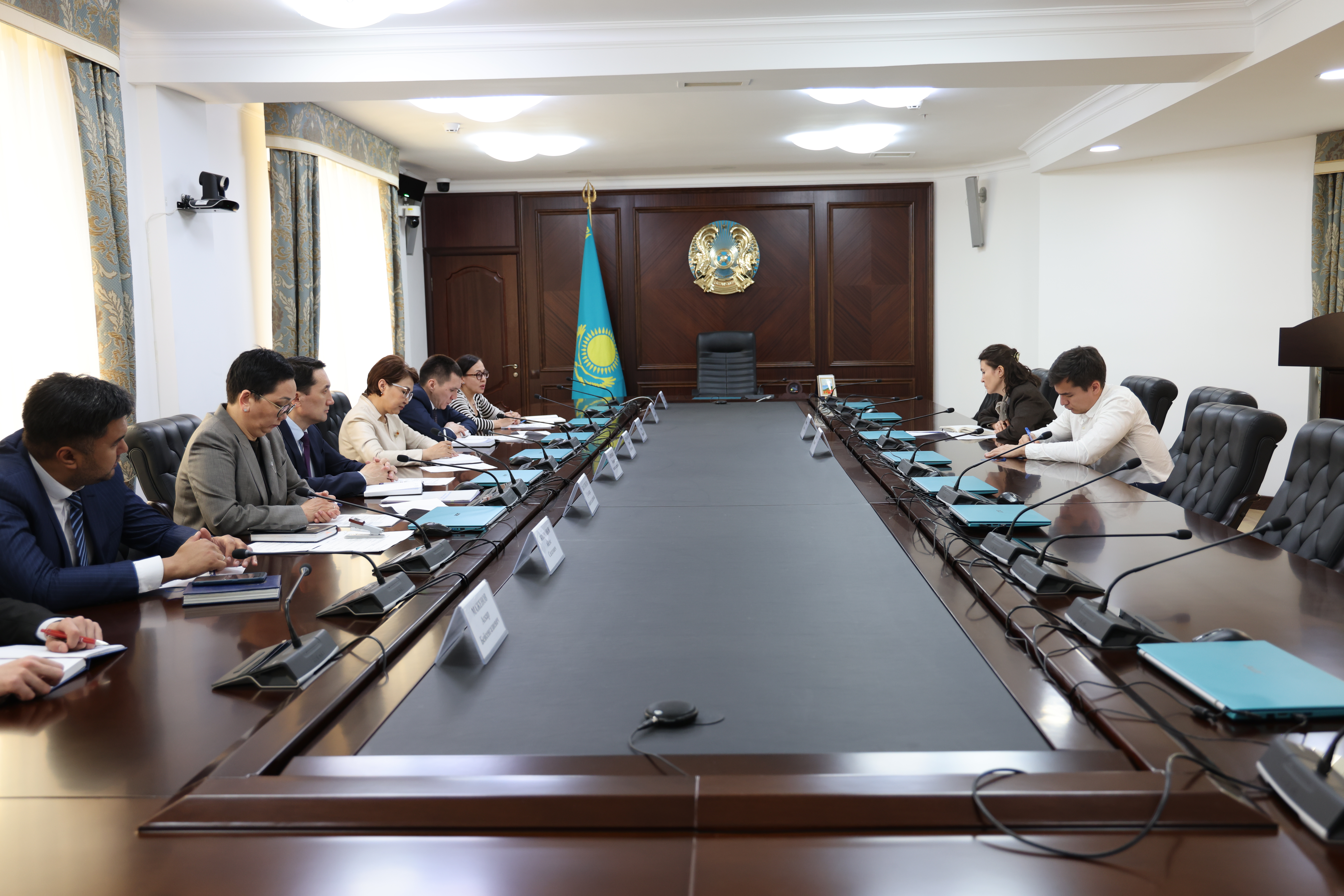 A working meeting with representatives of the OSCE Program Office in Astana has been held at the Supreme Judicial Council