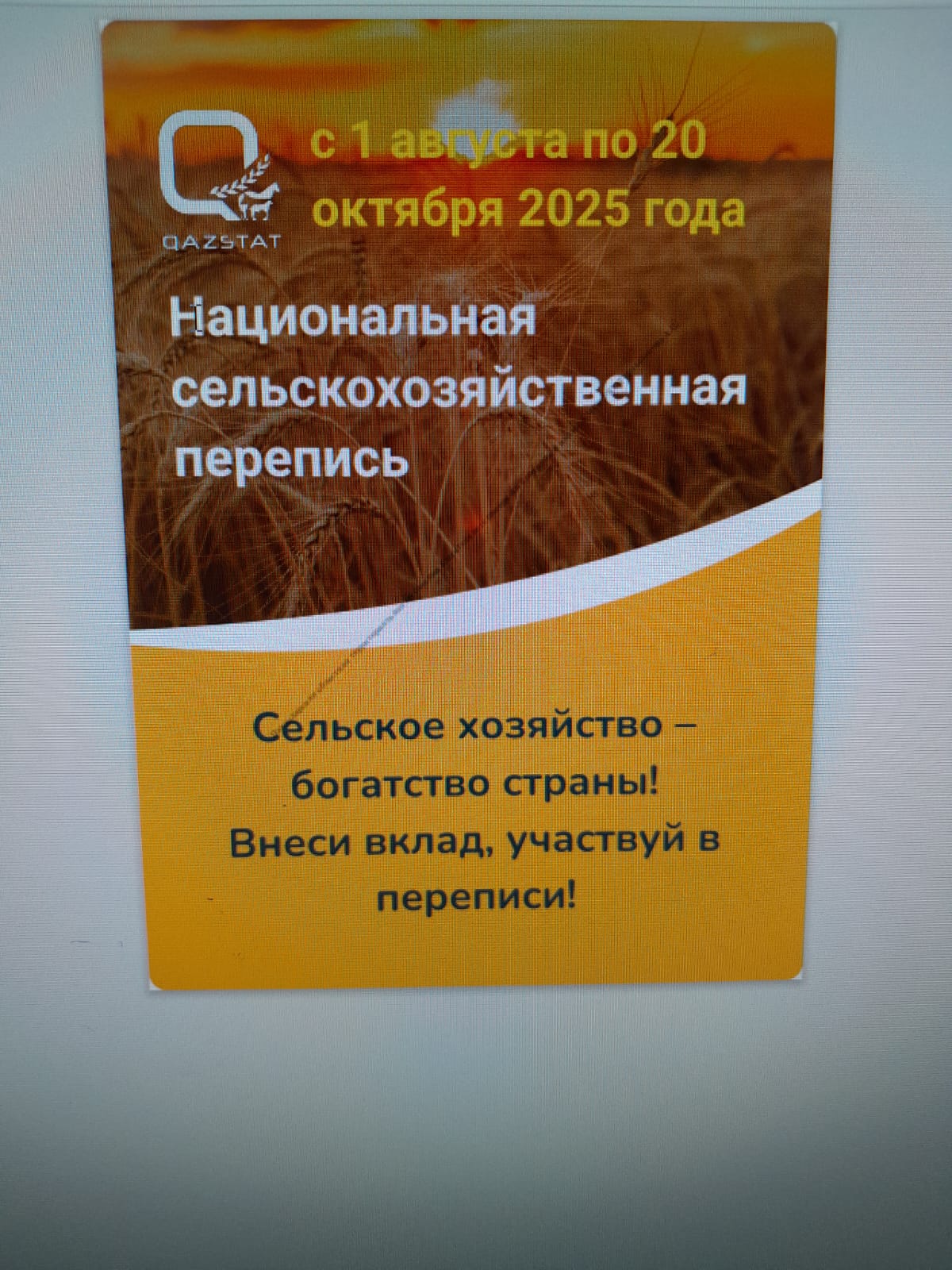 Национальная сельскохозяйственная перепись