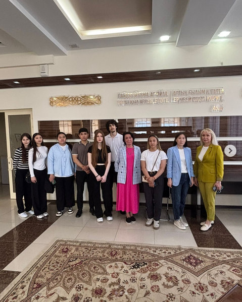 Кітапханасында экскурсия ұйымдастырылды