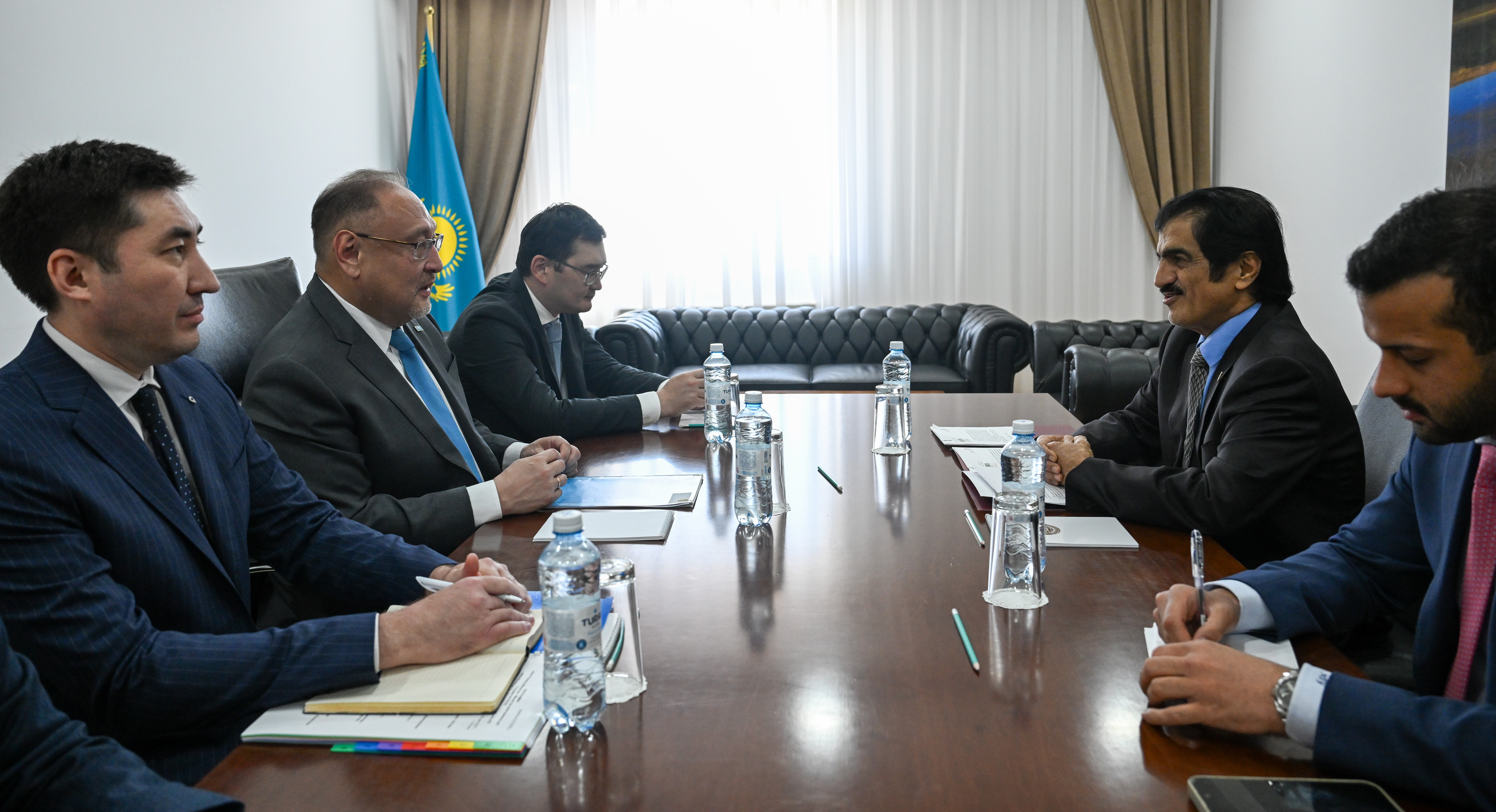 Meeting with Ambassador of Qatar was Held at the Kazakh Foreign Ministry