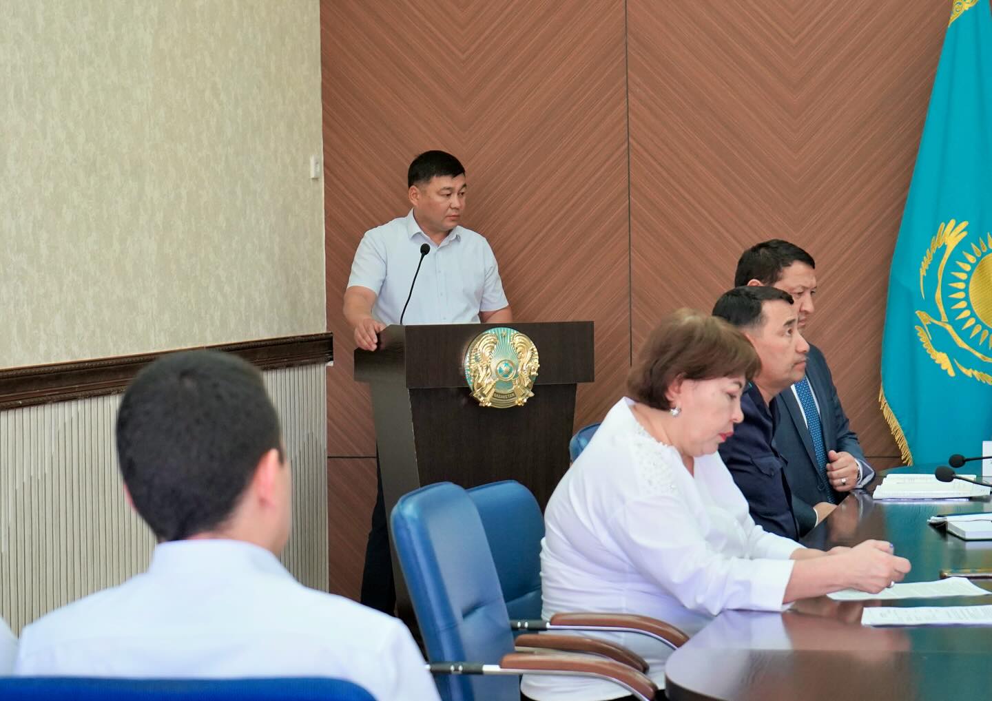 ҚАЛА ӘКІМІНІҢ ТӨРАҒАЛЫҒЫМЕН АППАРАТТЫҚ ЖИЫН ӨТТІ