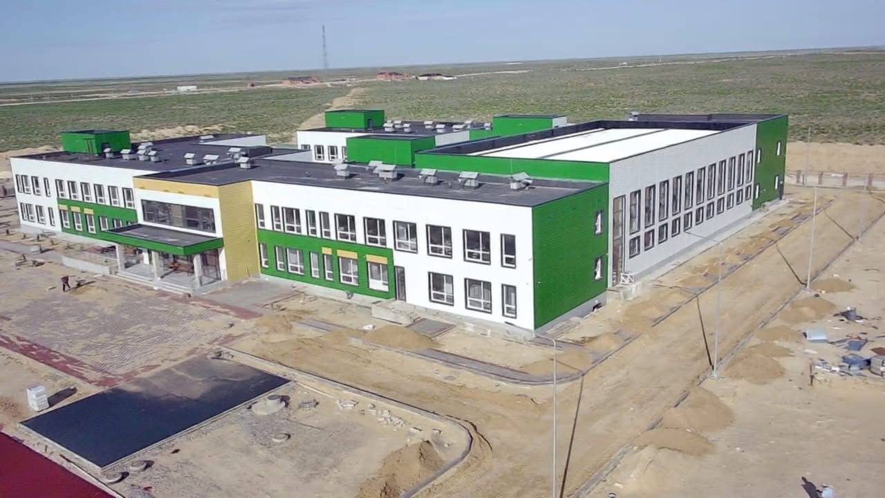Ұлттық жоба іске асуда: Бейнеуде 300 орындық мектеп құрылысы салынуда