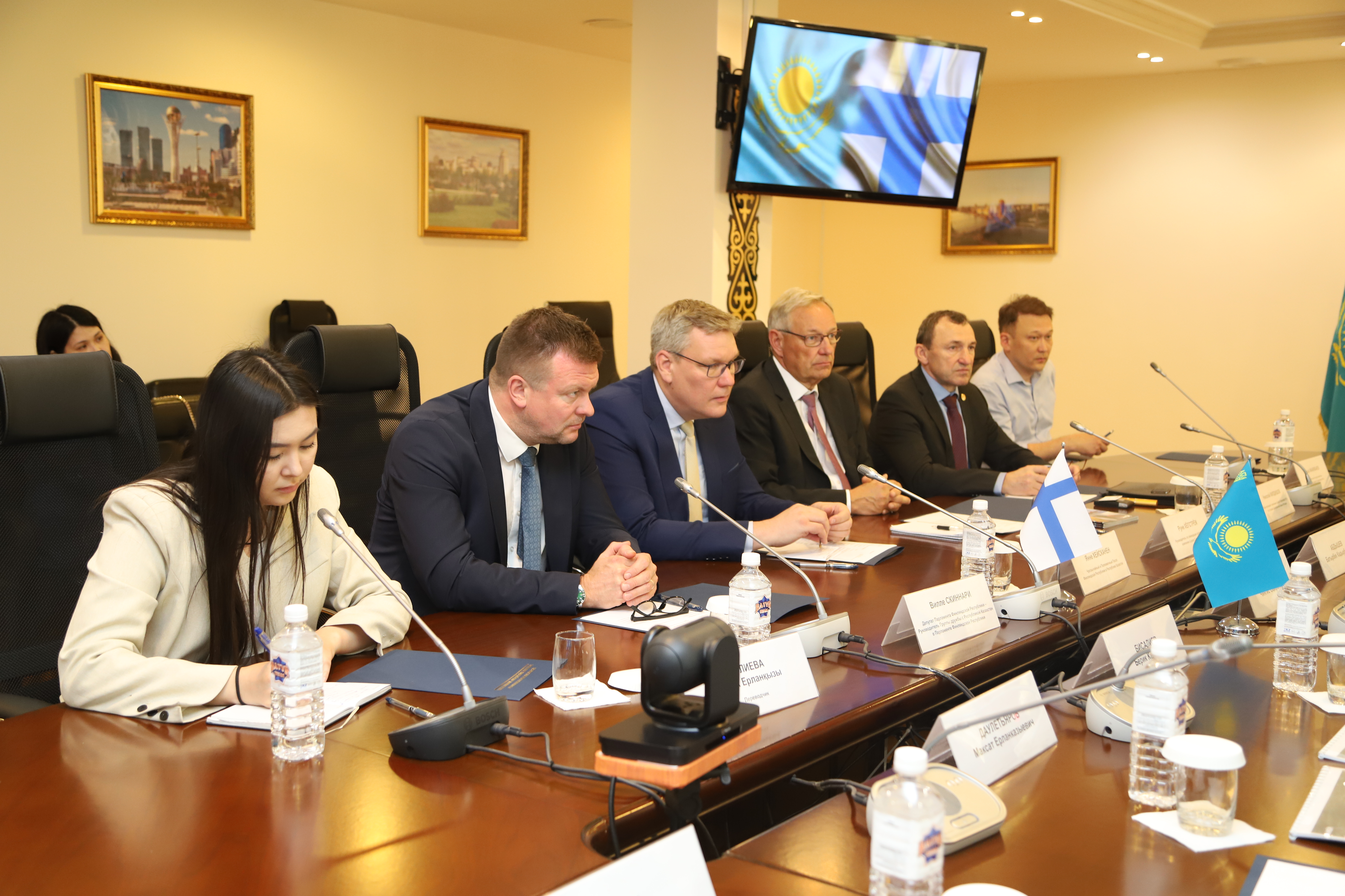 ТЖМ мен Lamor Corporation Plc Каспийдің қауіпсіздігін қамтамасыз ету мәселелерін талқылады