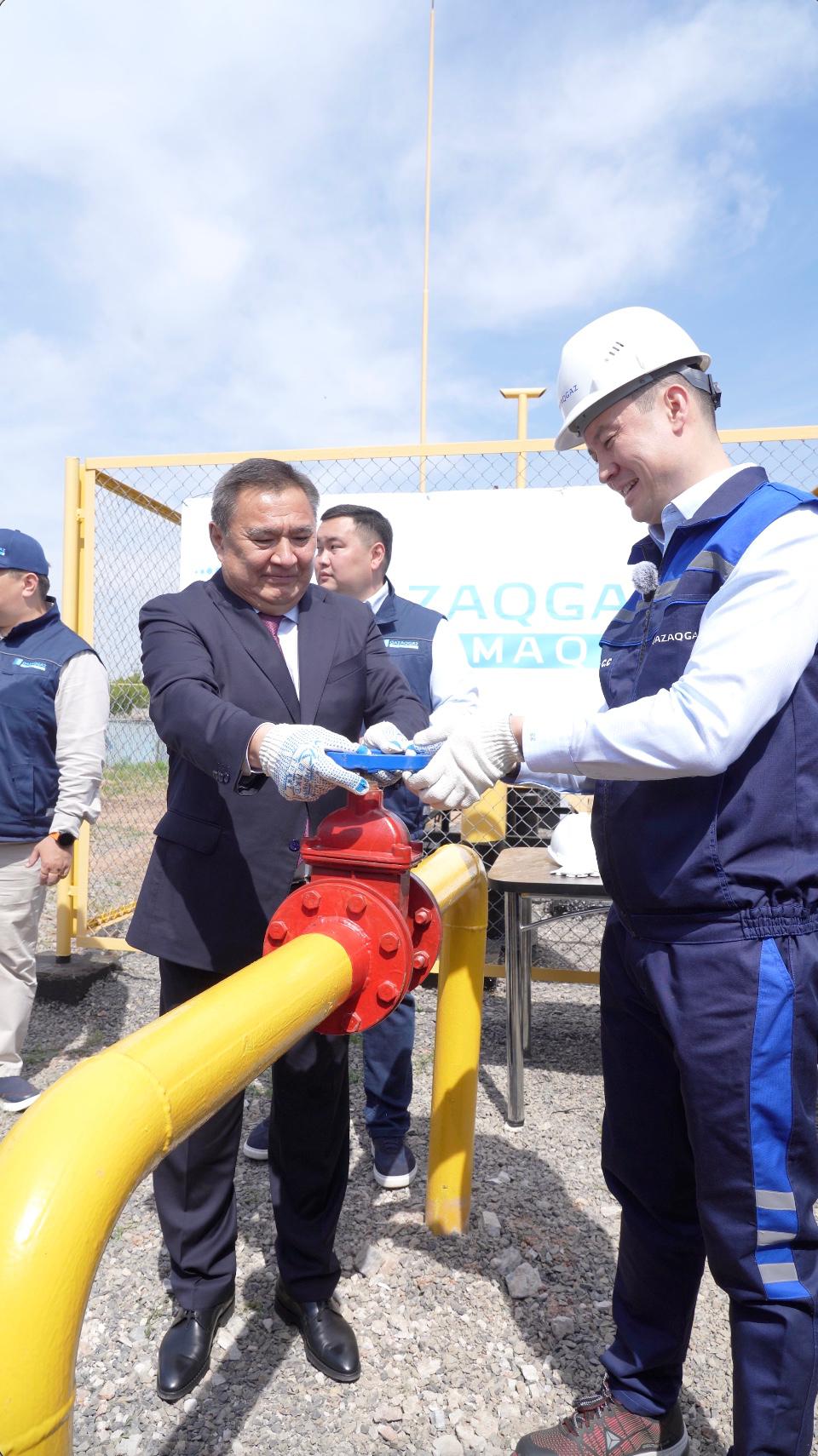 ШҰБАР АУЫЛЫ ГАЗҒА ҚОСЫЛДЫ: АУЫЛДЫҚ АЙМАҚТА ЖАЙЛЫ ӨМІРГЕ ҚАДАМ