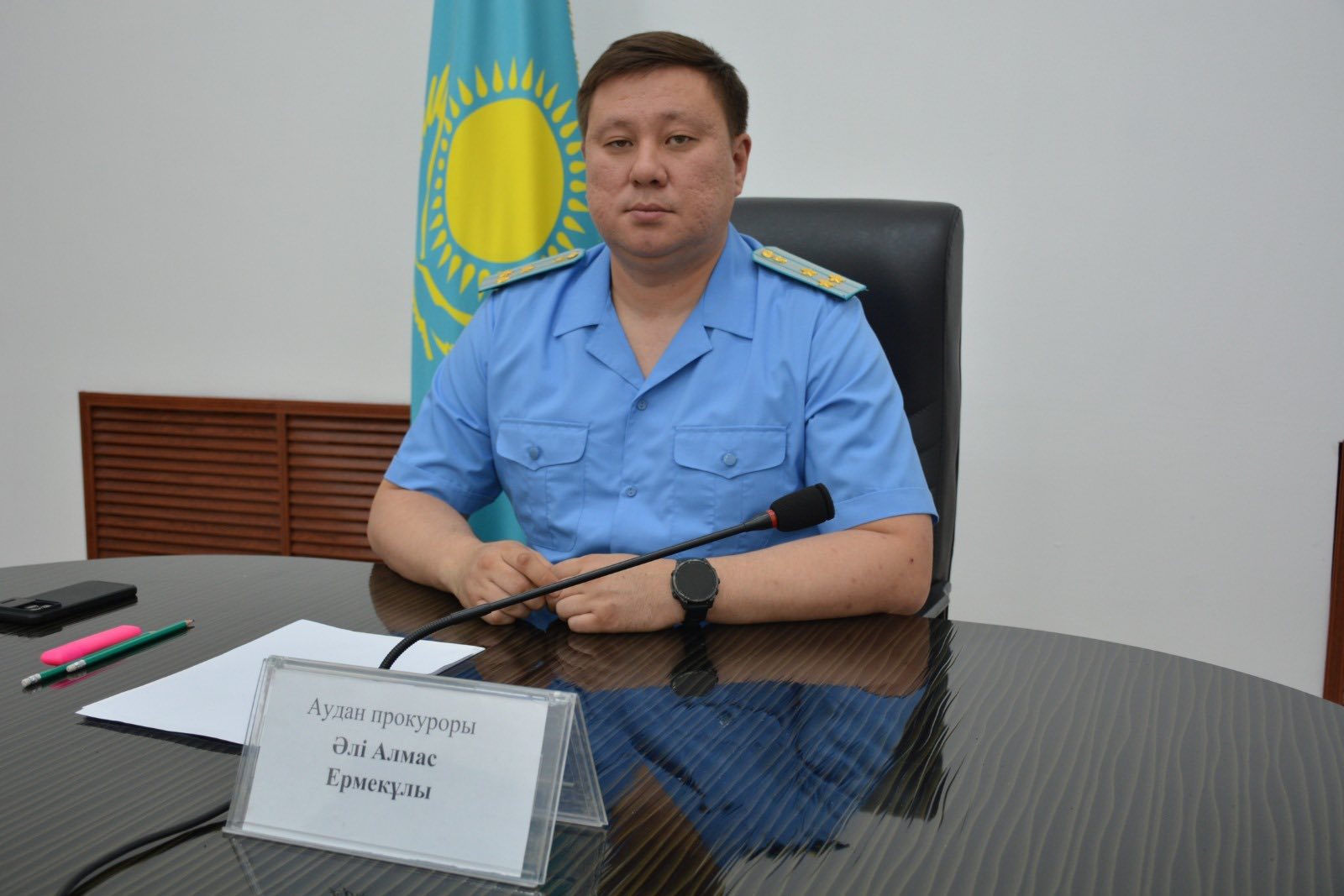 АУДАН ПРОКУРОРЫ «КАЗКРАХМАЛ» ЖШС МӘСЕЛЕСІ БОЙЫНША ЖИНАЛЫС ӨТКІЗДІ