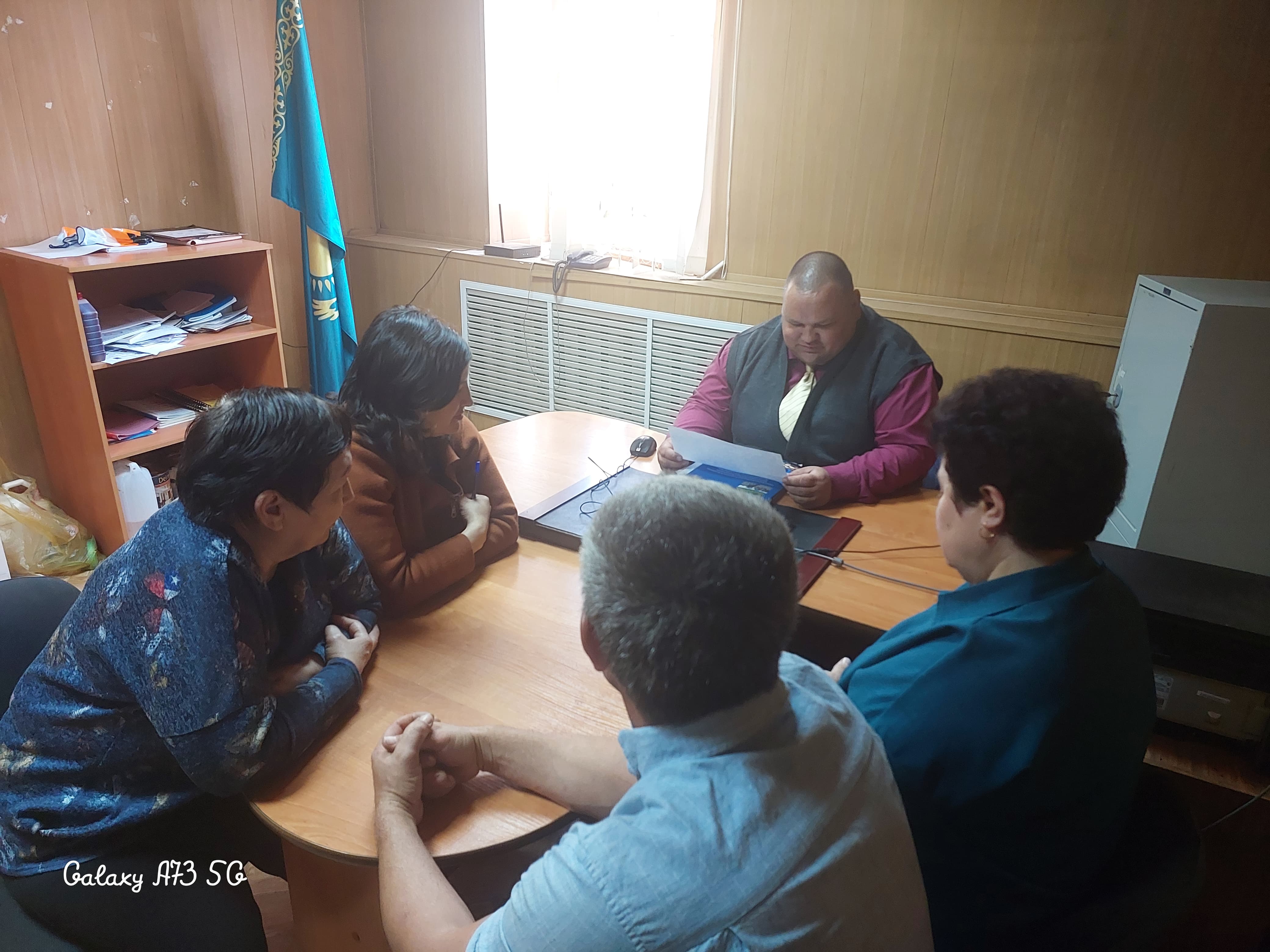 Сыбайлас жемқорлыққа қарсы шектеулерді сақтау бойынша ұжыммен түсіндіру сұхбатын өткізді