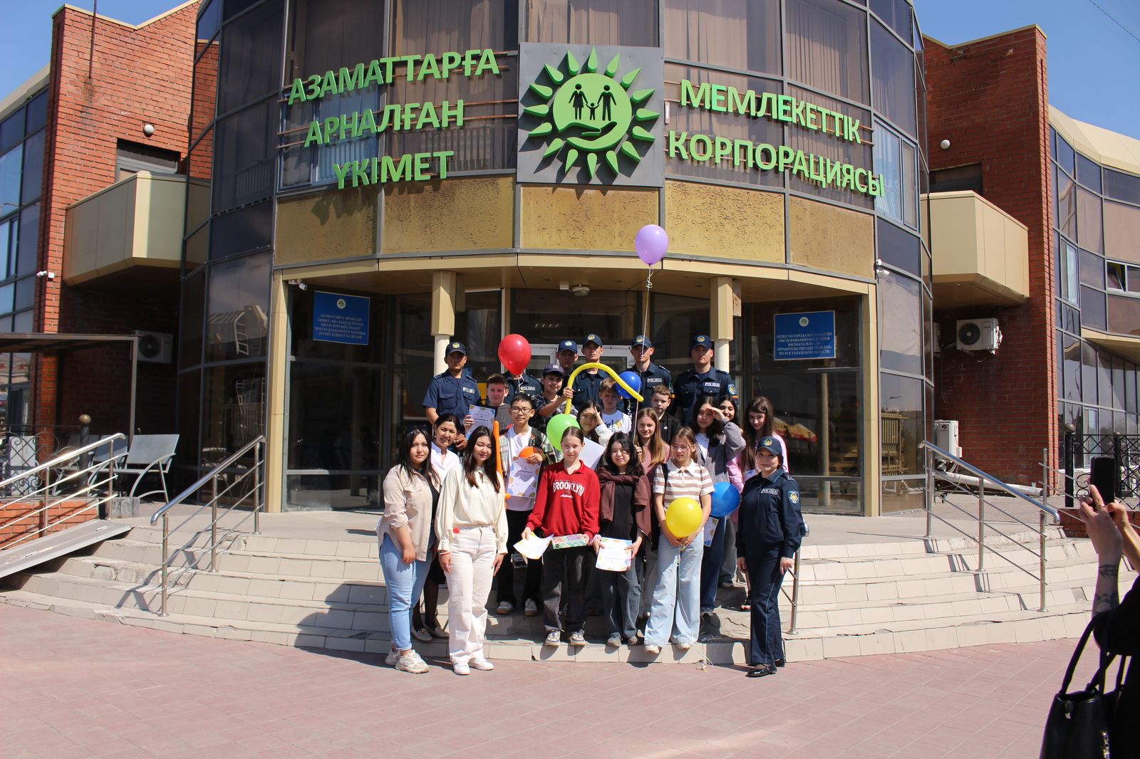 Кибер Тұмар күні аясында ХҚКО-да оқушыларға экскурсия өтті