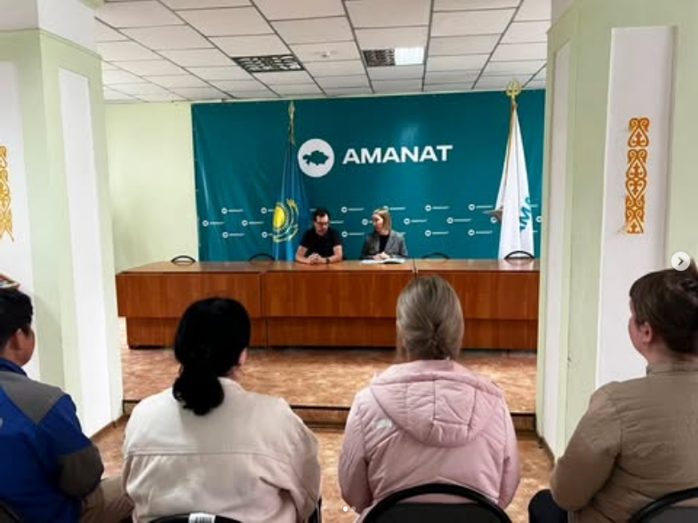 Халықпен кездесу өткізілді