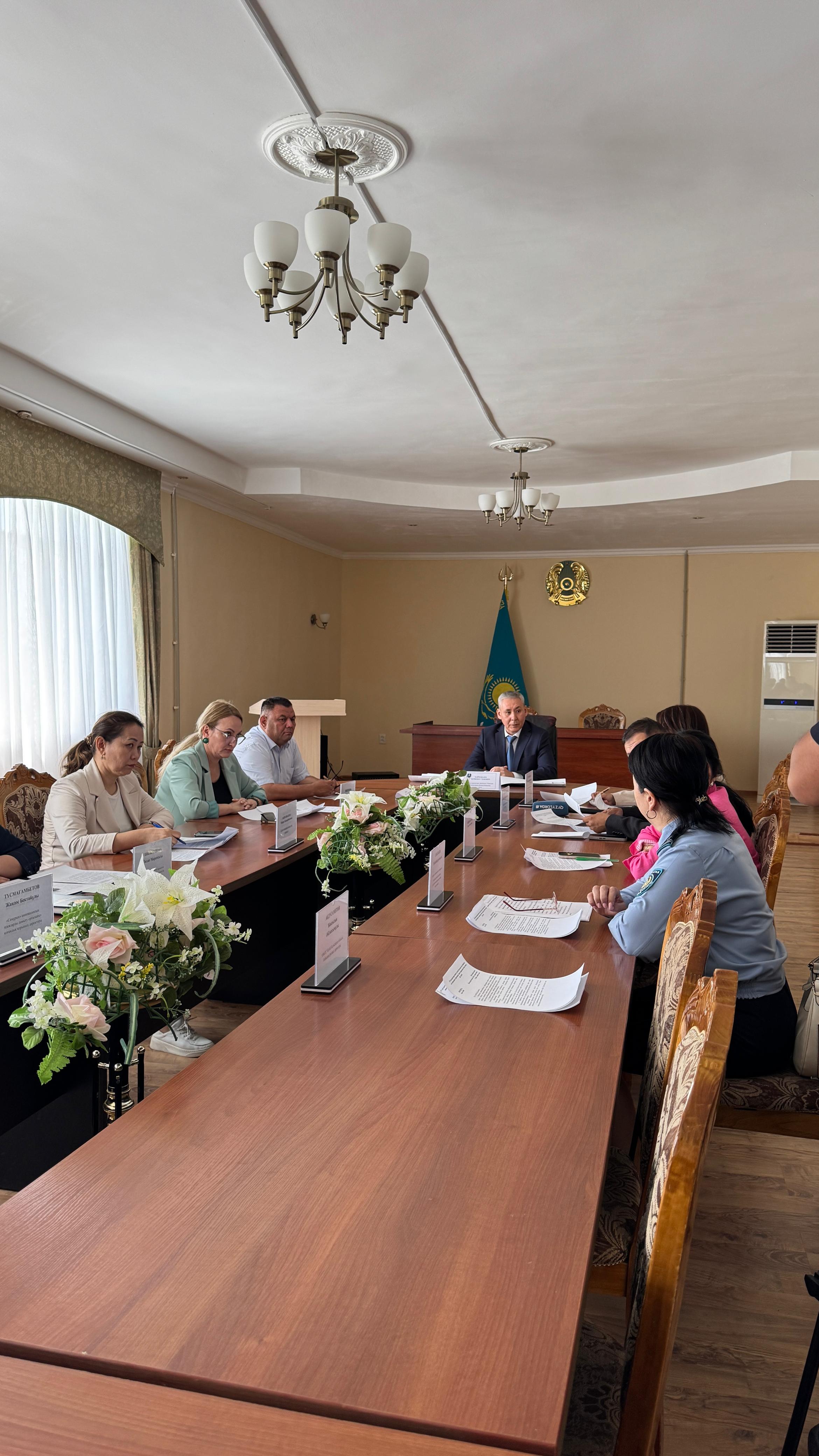 ӨКІЛ ЖАНЫНДАҒЫ САРАПТАМАЛЫҚ КЕҢЕСТІҢ ОТЫРЫСЫ ӨТТІ