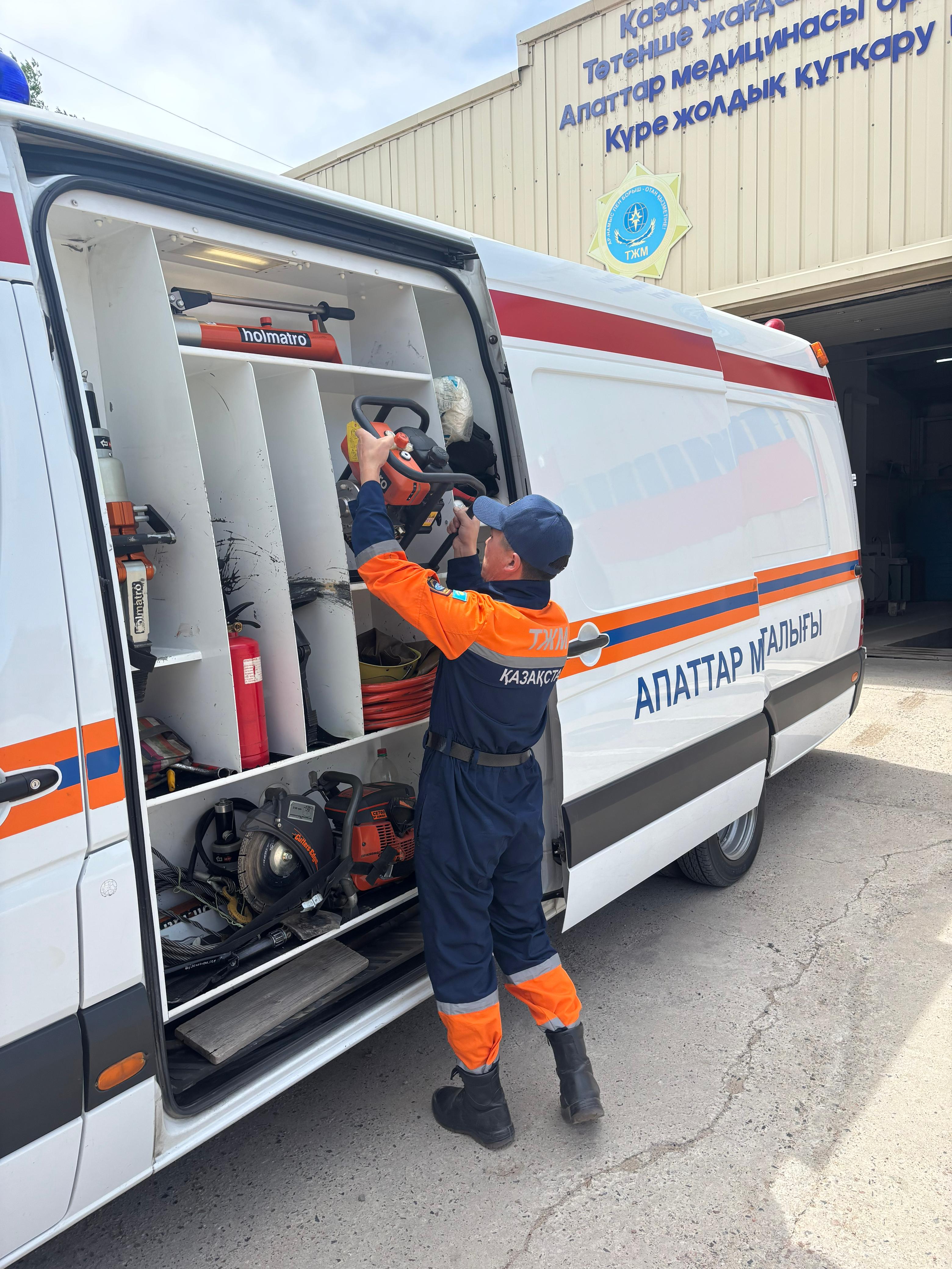 Алматы облысындағы трассалық медициналық-құтқару пункттері туралы