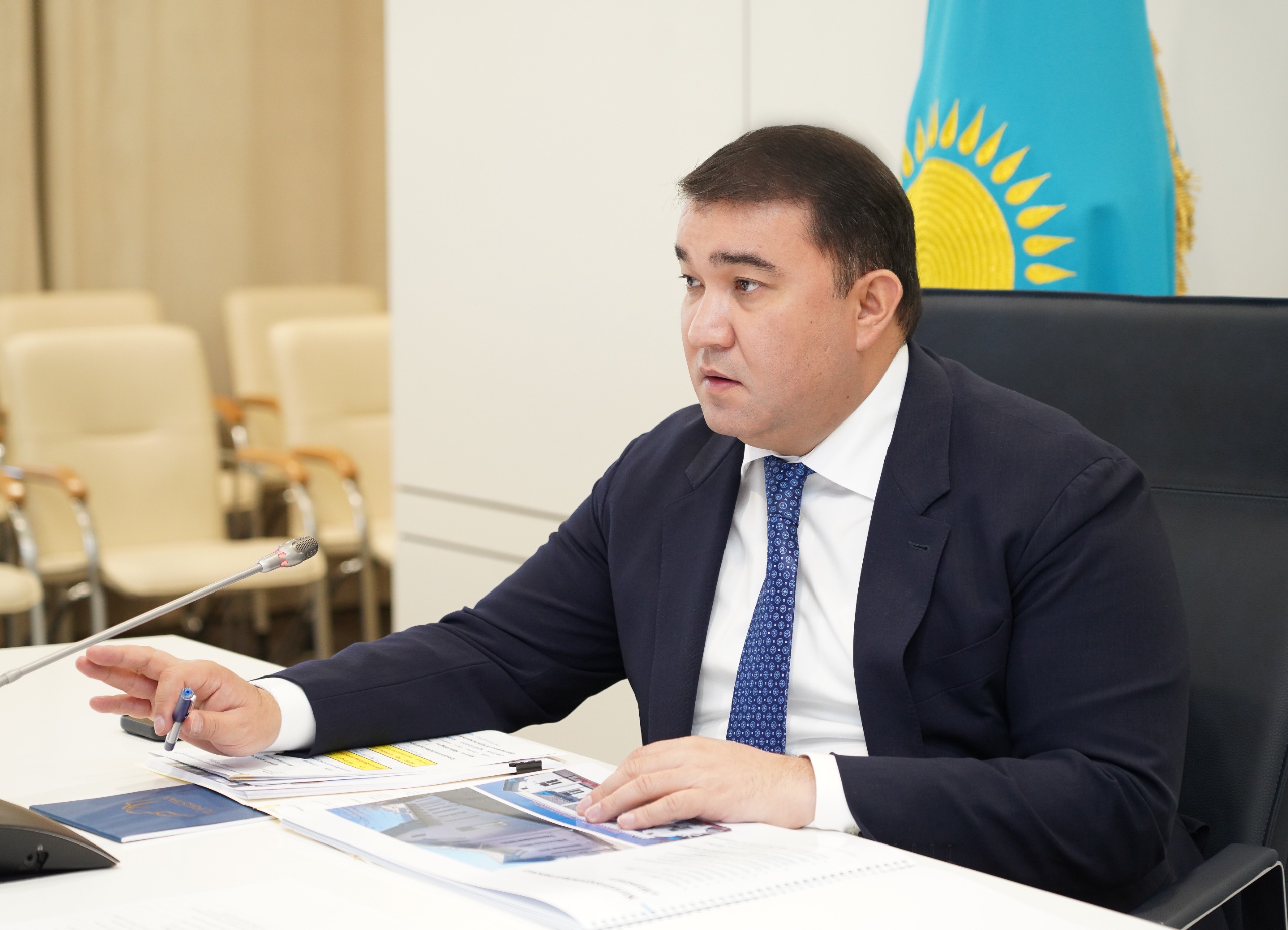 НҰРАЛХАН КӨШЕРОВ ТҮРКІСТАН ОБЛЫСЫНДАҒЫ ИНДУСТРИАЛДЫ АЙМАҚТАРДЫ ДАМЫТУДЫ КҮШЕЙТУДІ ТАПСЫРДЫ