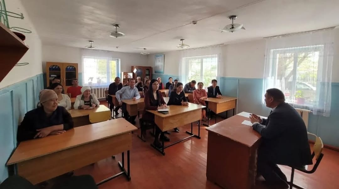 Көктөбе ауылдық округі әкімінің халықпен кездесуі