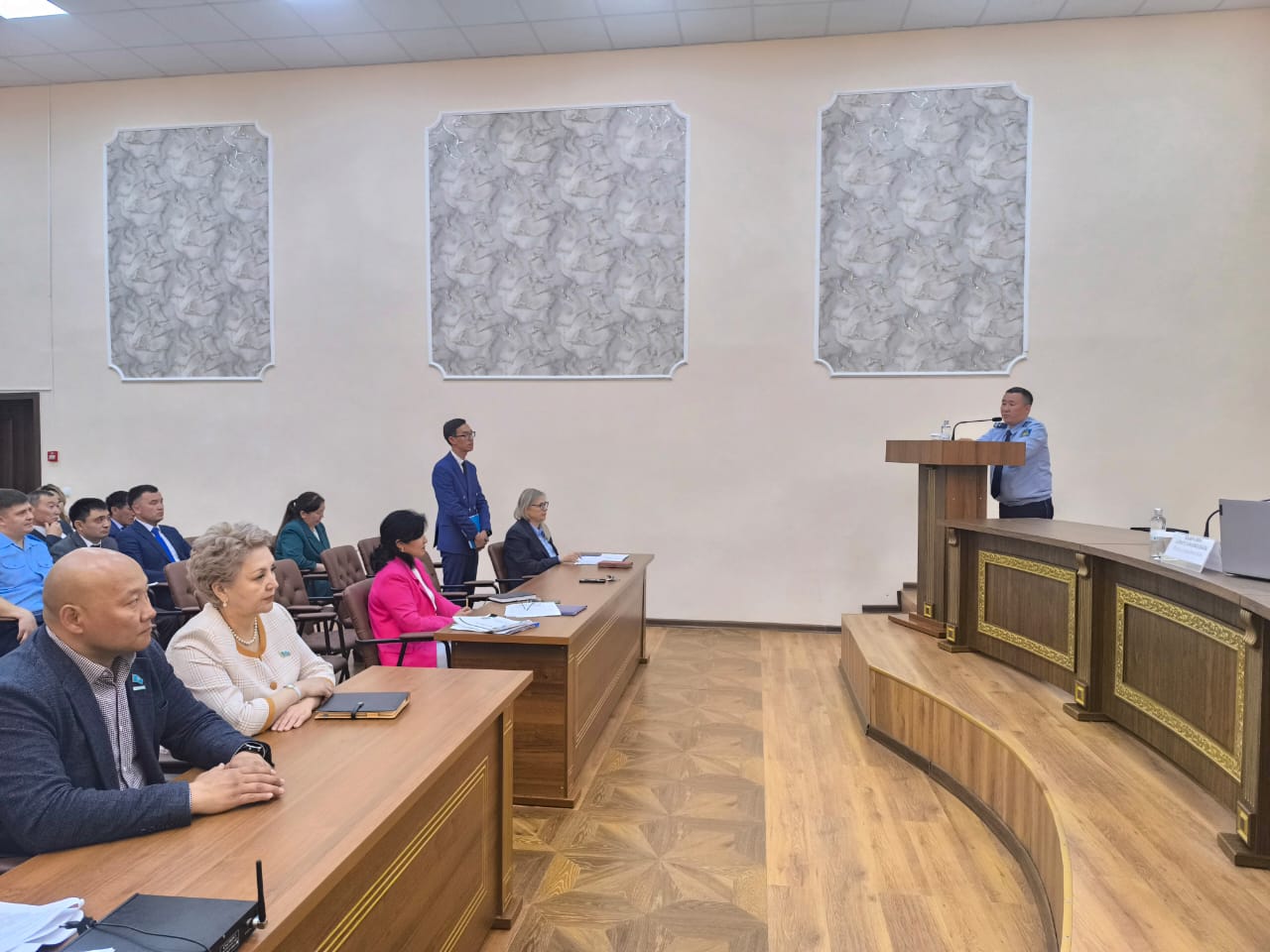 Бүгін Ақмола облыстық мәслихатының депутаты мен Жақсы аудандық мәслихатының төрағасы Жақсы ауданы әкімдігінің кезекті отырысына қатысты