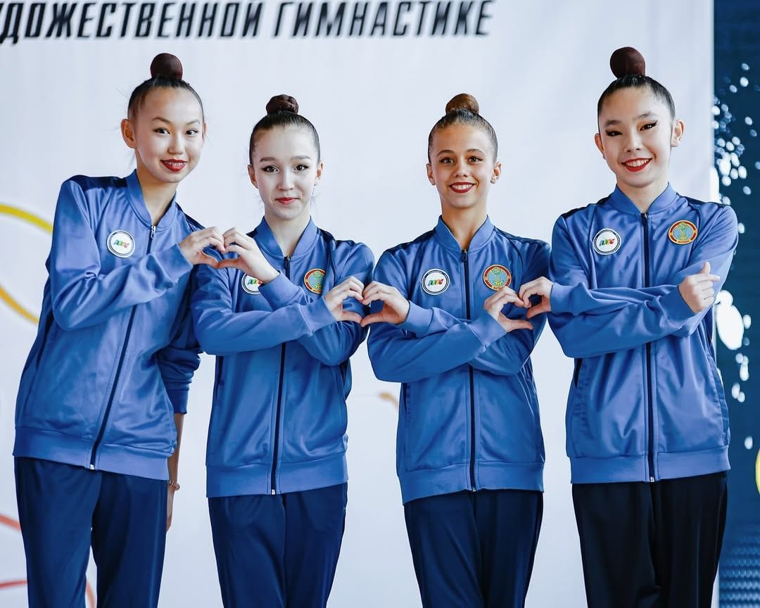 Көркем гимнастика: елордалық спортшылар Қазақстан чемпионатында топ жарды