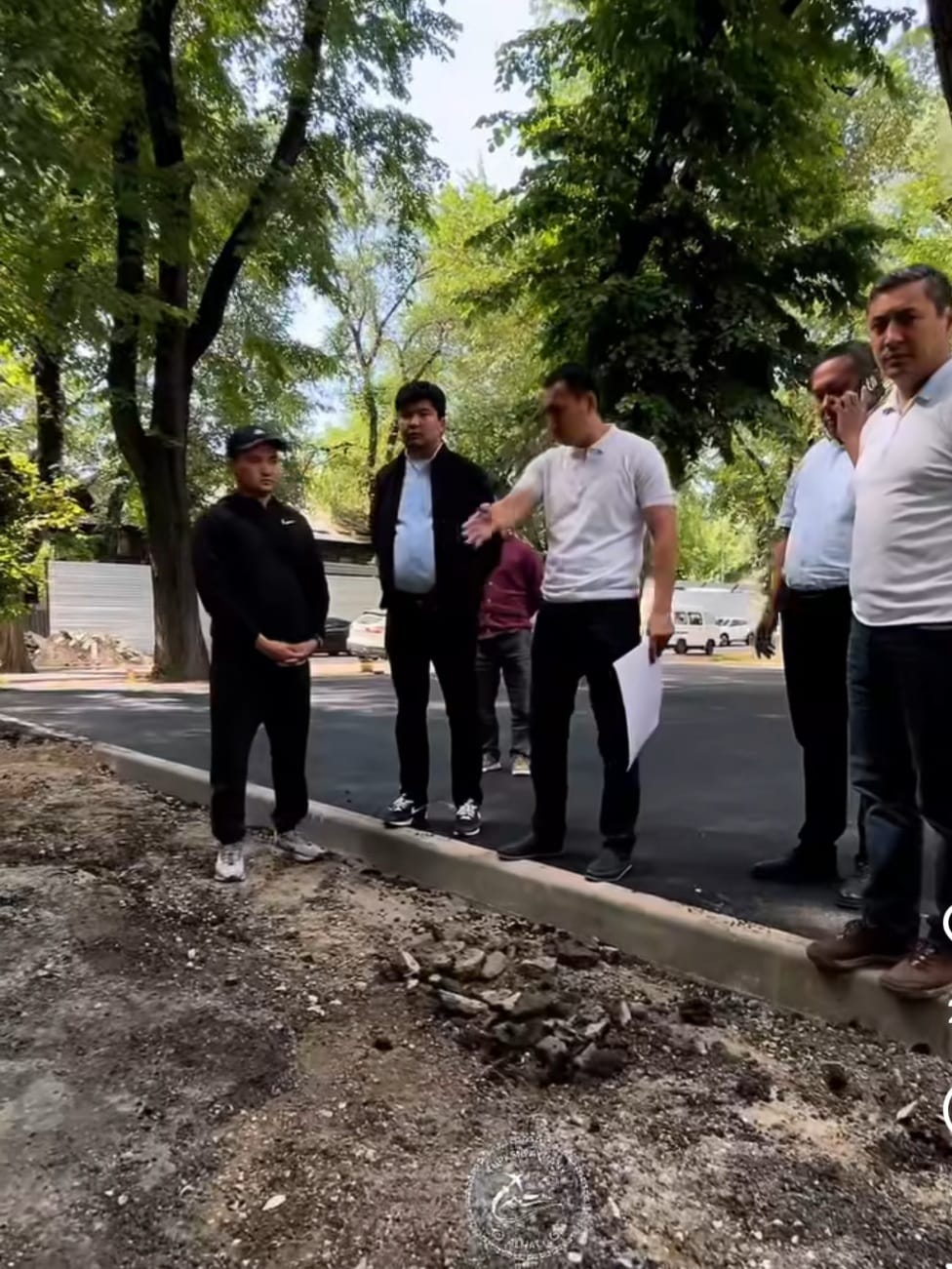 ХҚБ 2025: Спартак көшесі, 10 мекенжайындағы аула аумағын ағымдағы жөндеу