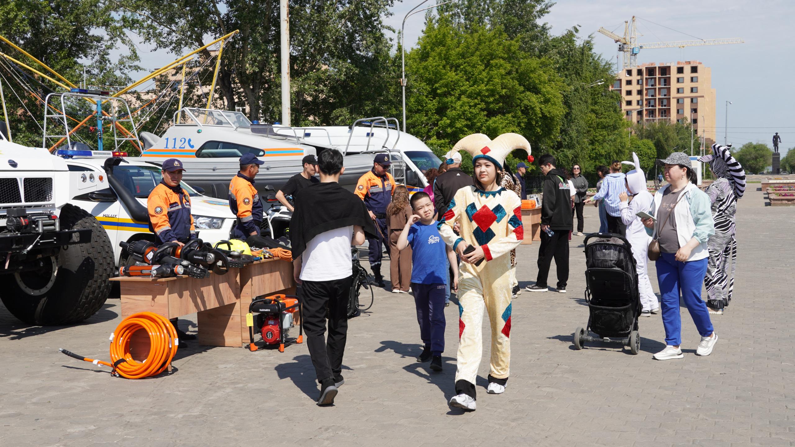 Көкшетауда балалар қауіпсіздік пен қуаныш әлеміне енді!