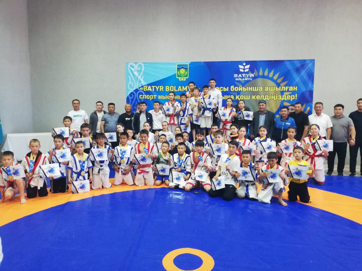 Преображенка ауылында спорт залдың ашылуы