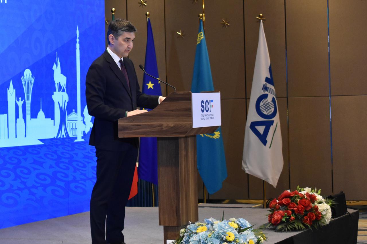 2025 жылғы 28 мамырда Астанада Italy-Kazakhstan Supply Chain Forum өтті