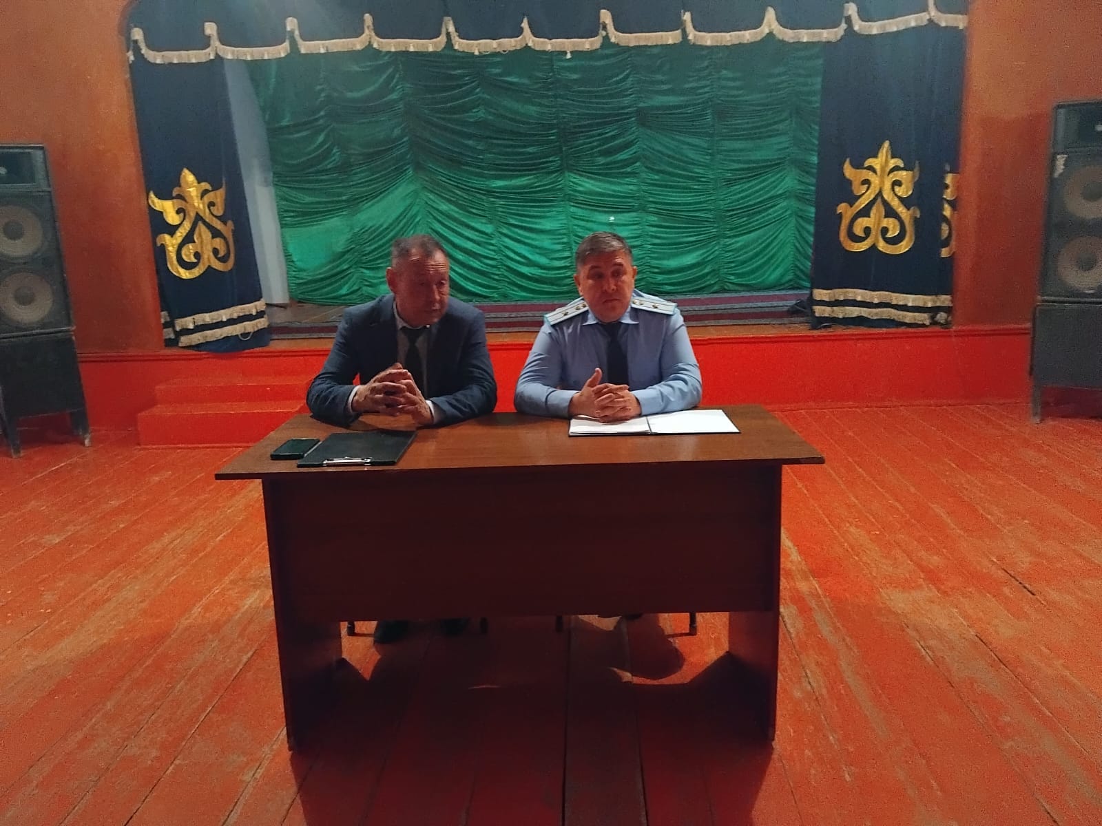 «ЗАҢ КЕРУЕНІ» акциясы аясында халықпен ашық диалог!