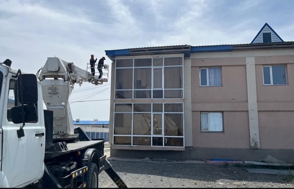 Жөндеу жұмыстары жүргізілді