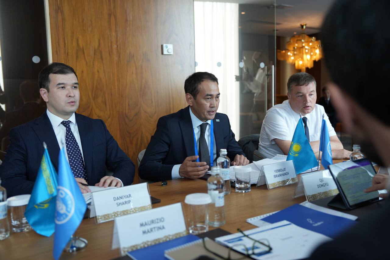 Дорожная карта по реализации проектов Продовольственной и сельскохозяйственной организации Объединенных Наций разрабатывается в Казахстане