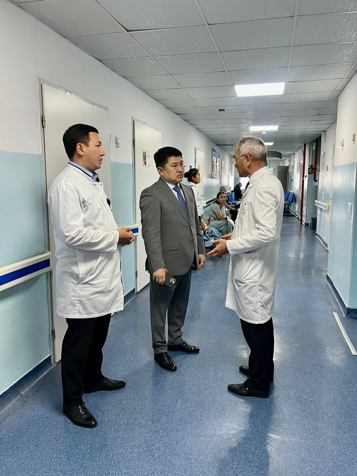 Басқарма басшысы облыстық көпбейінді балалар ауруханасының жұмысымен танысты