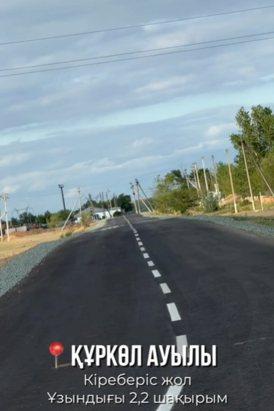 Рабочая поездка в сельский округ имени М.Омарова