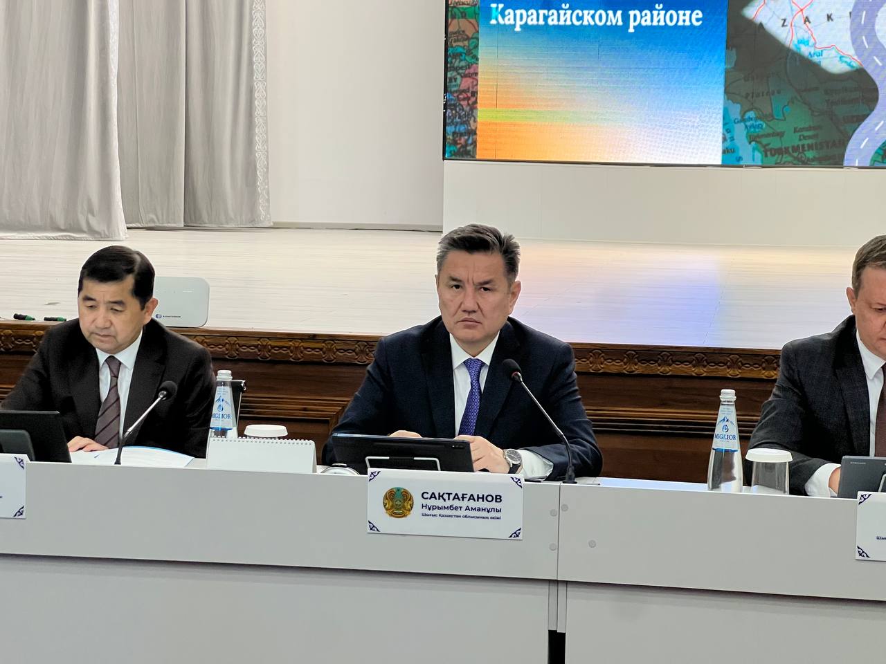 ШҚО әкімі Үлкен Нарын ауылына жұмыс сапарымен келді