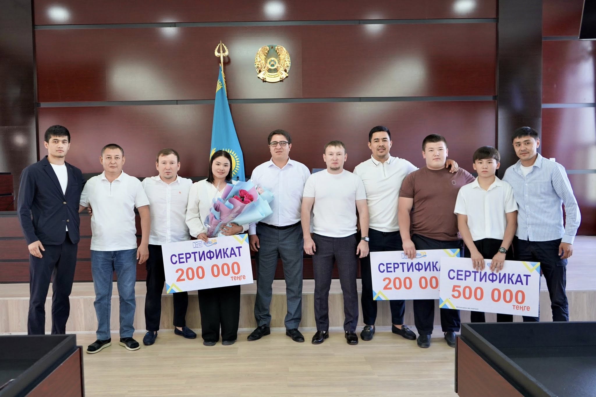 ҚАЛА ӘКІМІ АЗИЯ ЧЕМПИОНАТЫНЫҢ ЖҮЛДЕГЕРЛЕРІМЕН КЕЗДЕСТІ