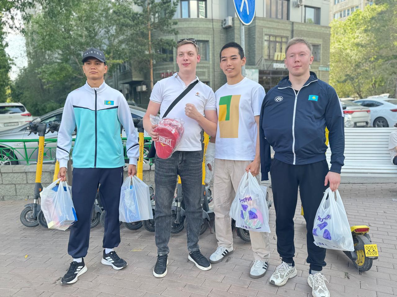 ТЕМЕКІНІ ТАПСЫРЫП, СПОРТПЕН АЙНАЛЫС: АСТАНАДА ЖАҢА ФОРМАТТАҒЫ АКЦИЯ ӨТТІ