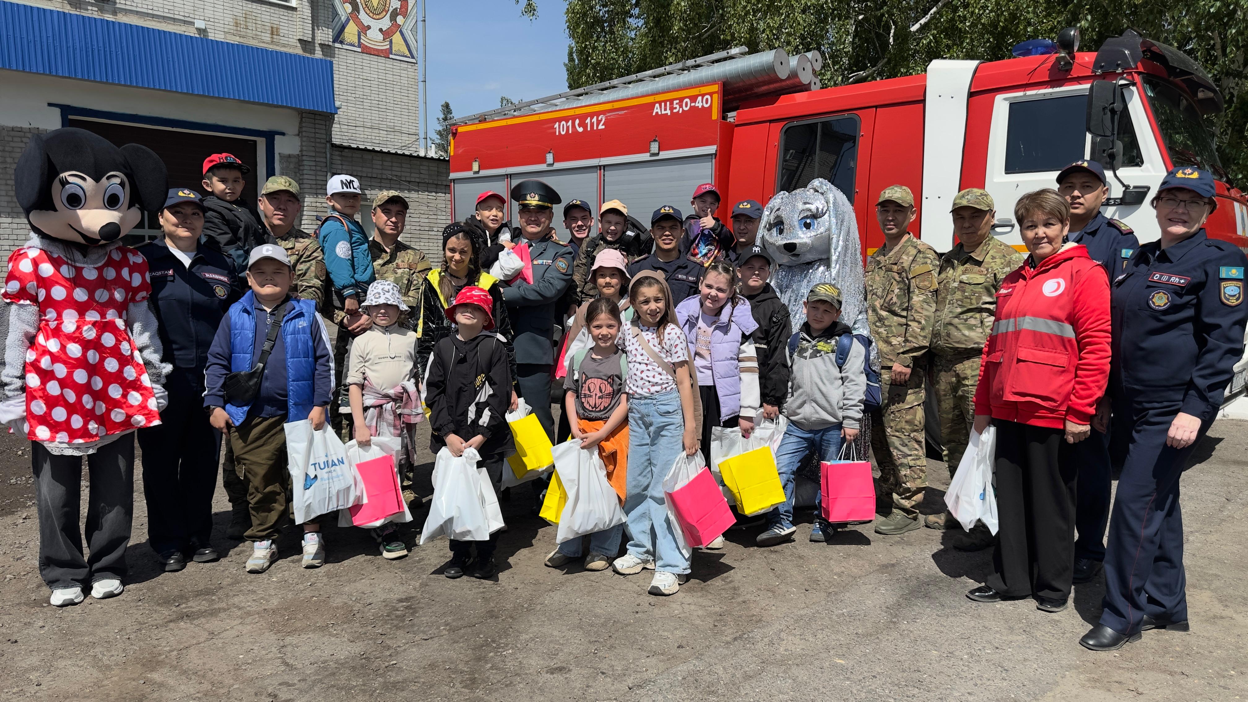 Балаларды қорғау күніне арналған қайырымдылық акциясы өткізілді