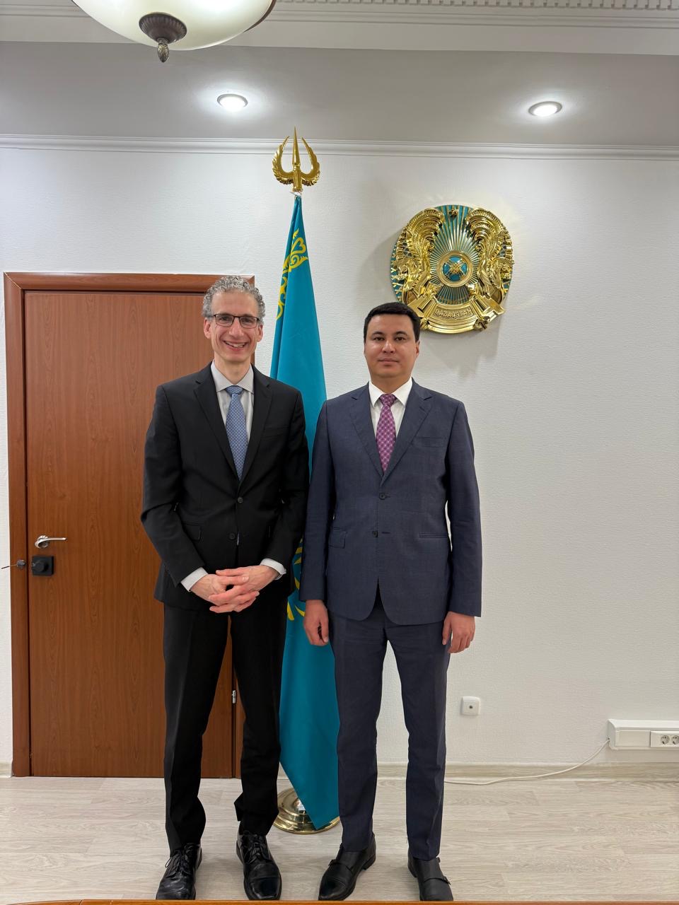 ҚР Экология Вице-министрі Мансұр Ошурбаев Стокгольм институтының қоршаған орта жөніндегі өкілімен жұмыс кездесуін өткізді