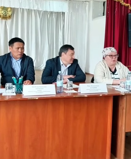 Ақтоғай ауданы Кежек ауылдық округінің тұрғындарымен кездесу